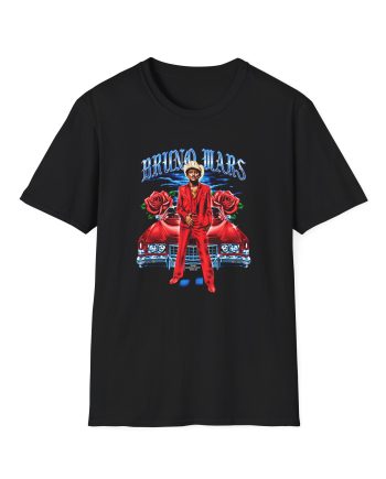 Bruno Mars Tampa the Romantic Unisex Softstyle T-Shirt