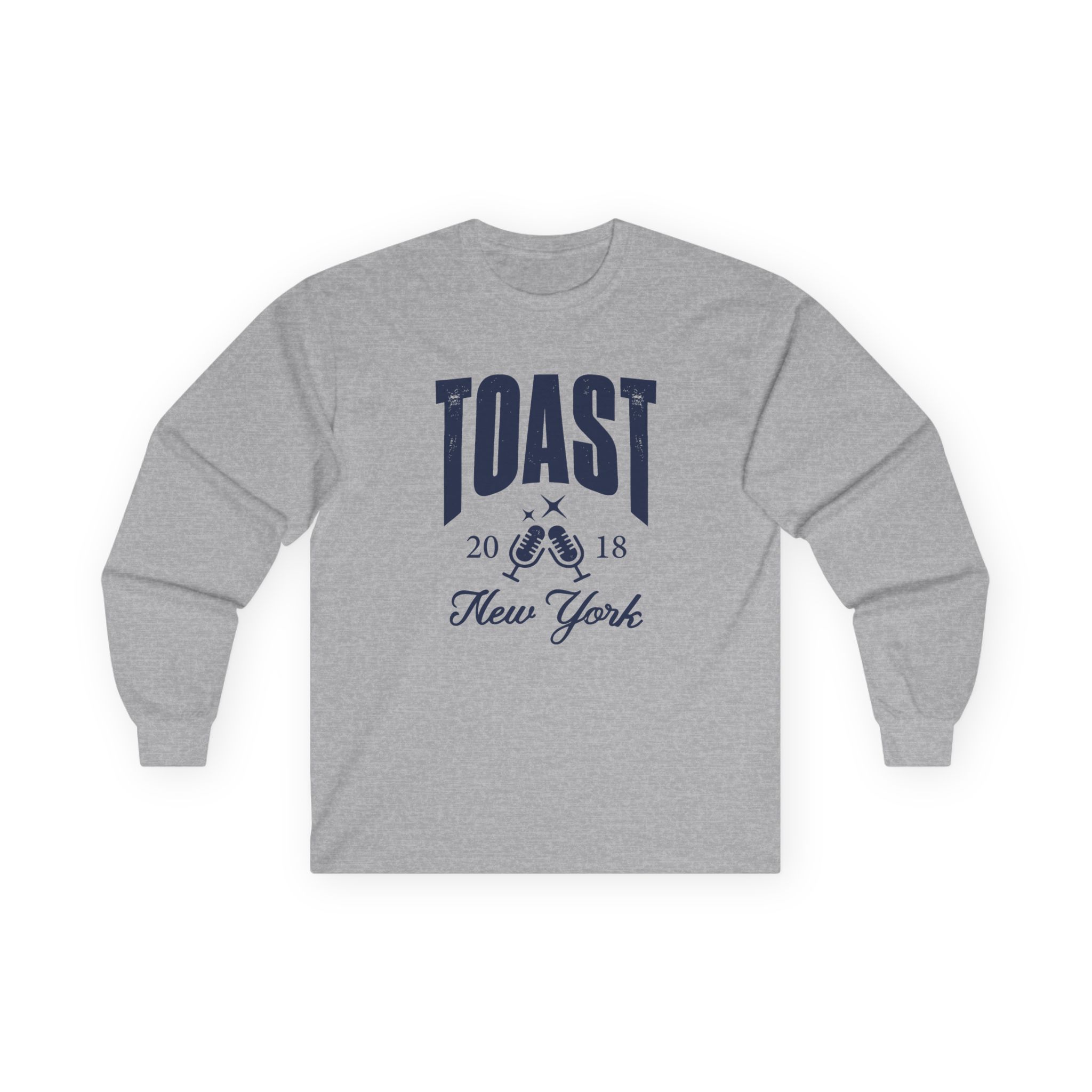 The Toast Sporty Unisex Ultra Cotton Long Sleeve Tee - Image 5