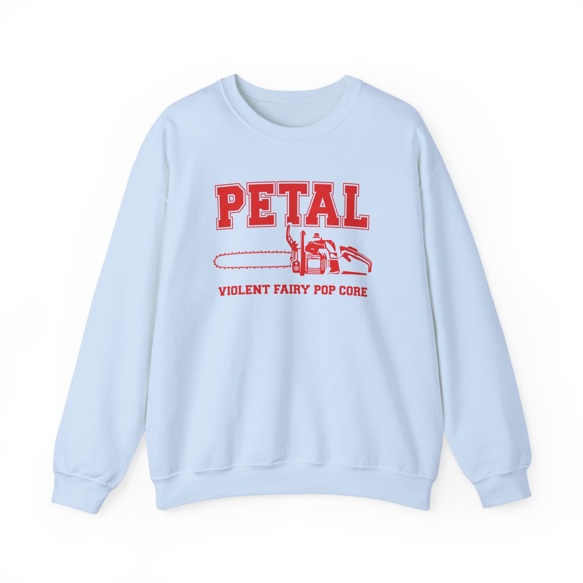 AG petal chainsaw Unisex Heavy Blend™ Crewneck Sweatshirt - Image 7