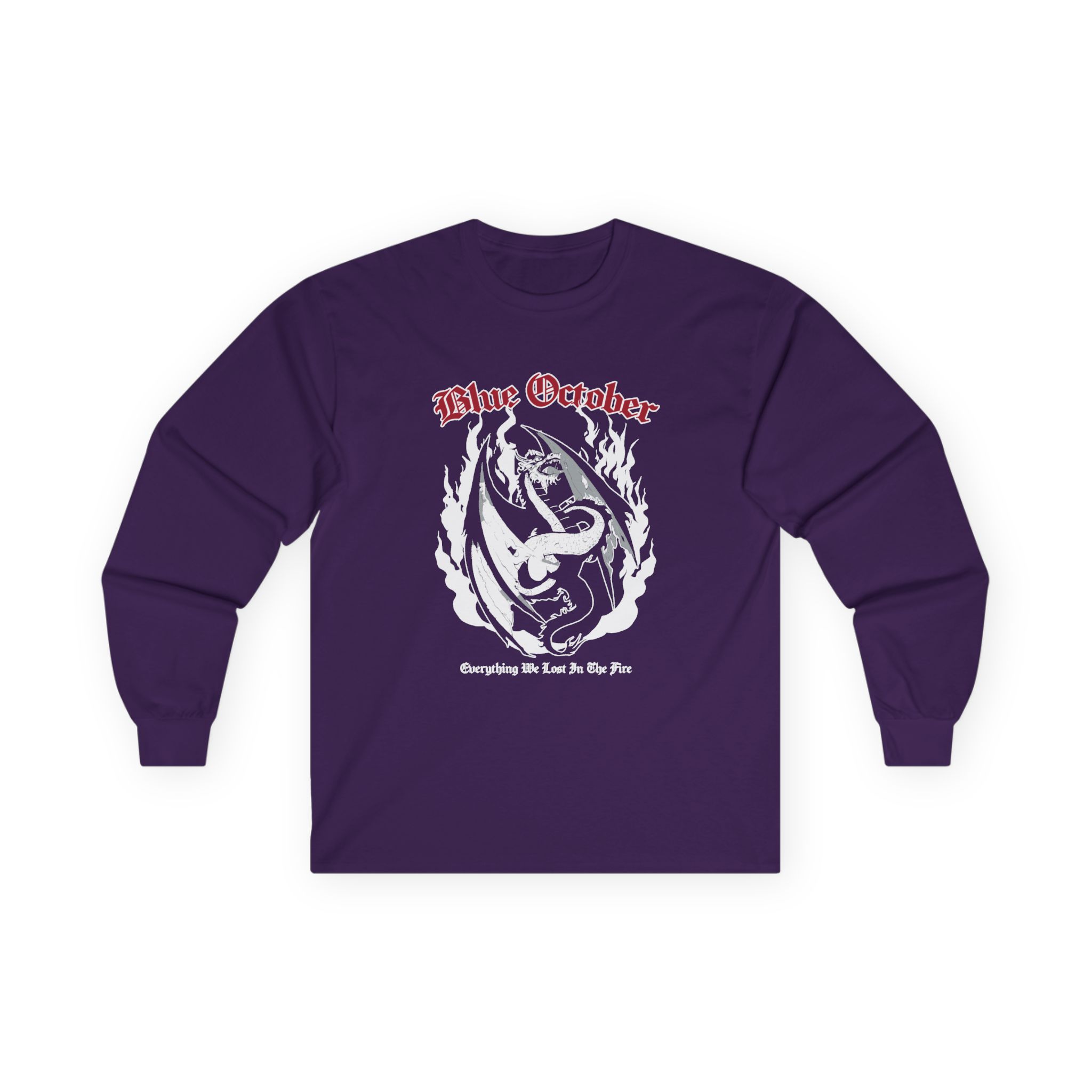 Blue October Ewlitf Dragon Unisex Ultra Cotton Long Sleeve Tee - Image 11