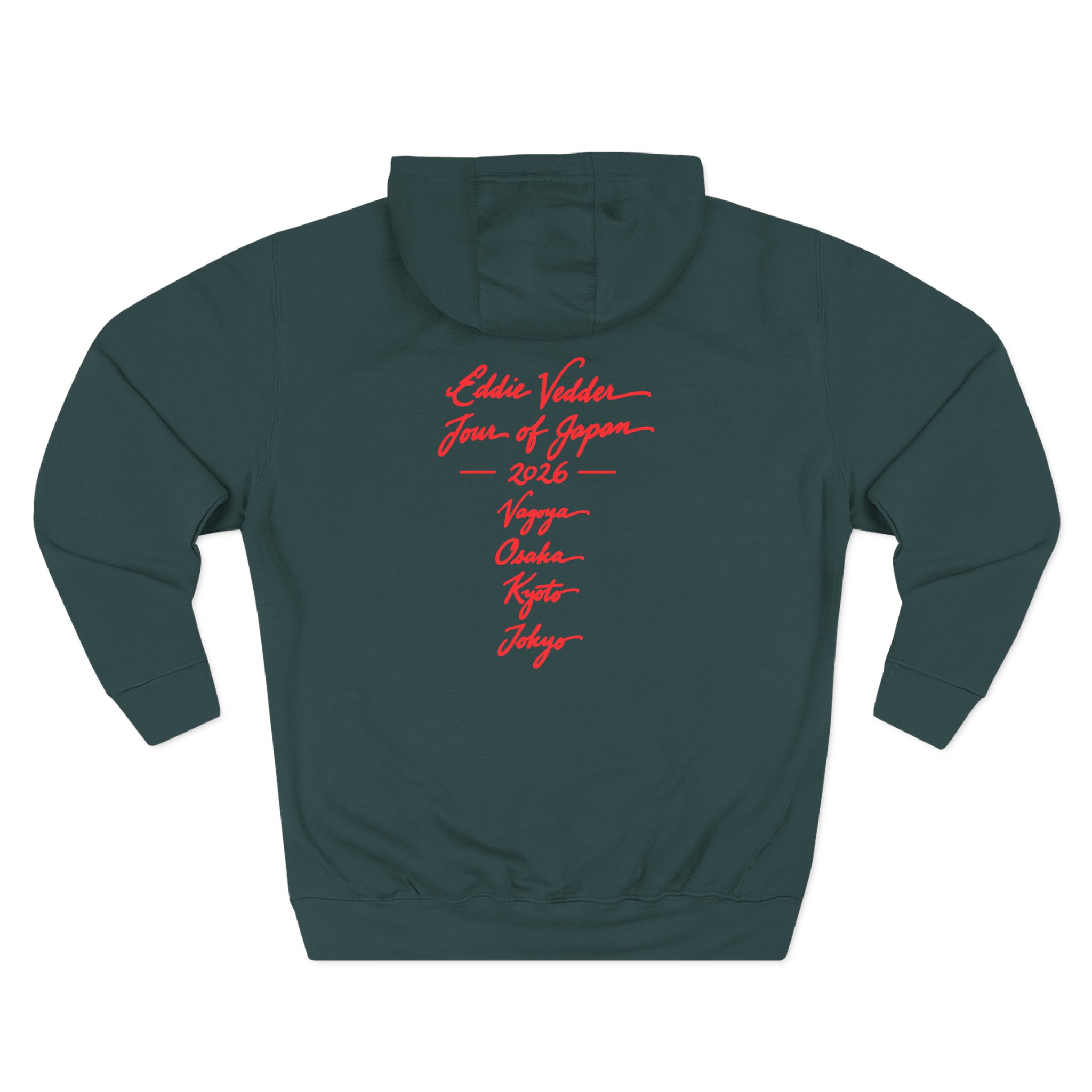 Eddie Vedder Flag Three-Panel Fleece Hoodie - Image 6