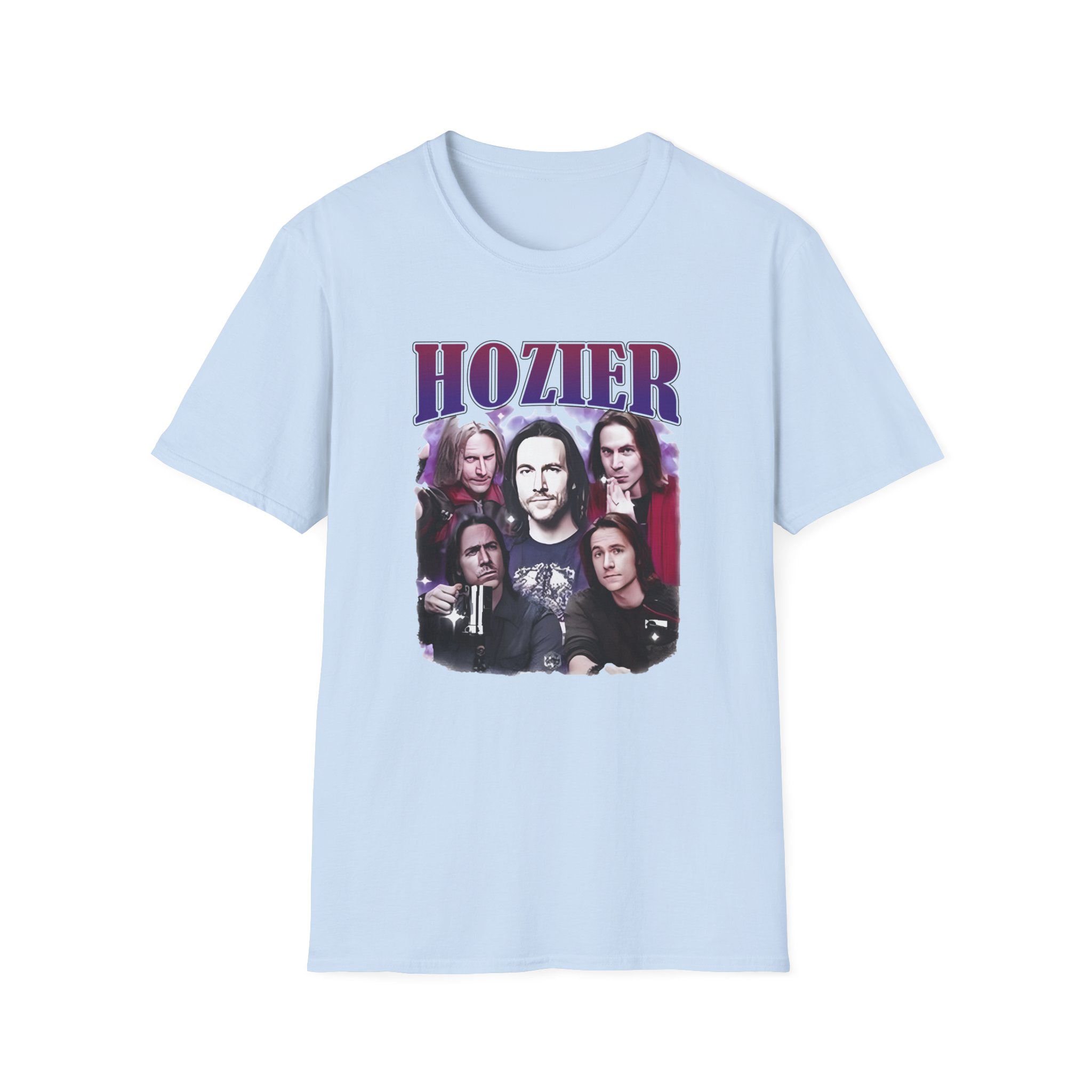 Hozier Matt Mercer Unisex Softstyle T-Shirt - Image 13