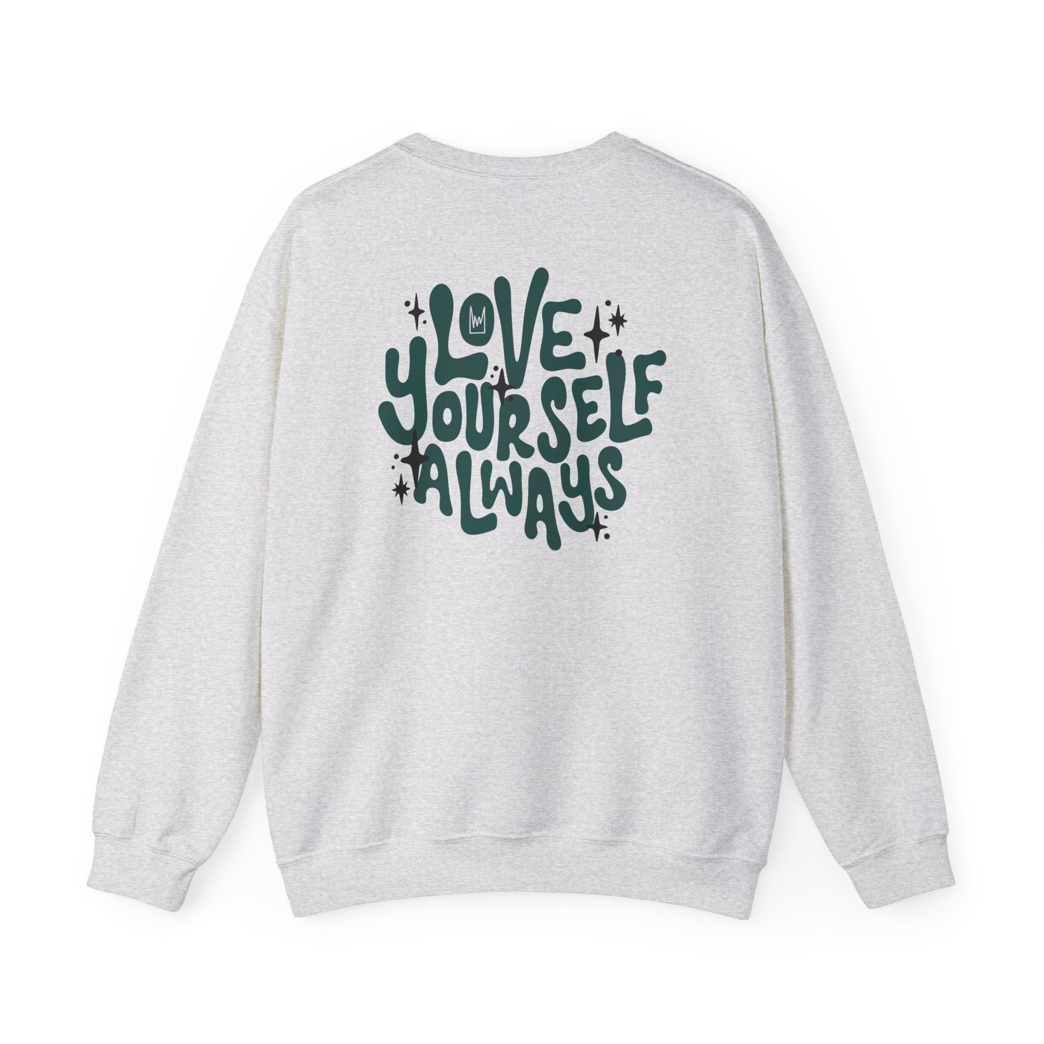 Kinging It Love Yourself Unisex Heavy Blend™ Crewneck Sweatshirt - Image 4