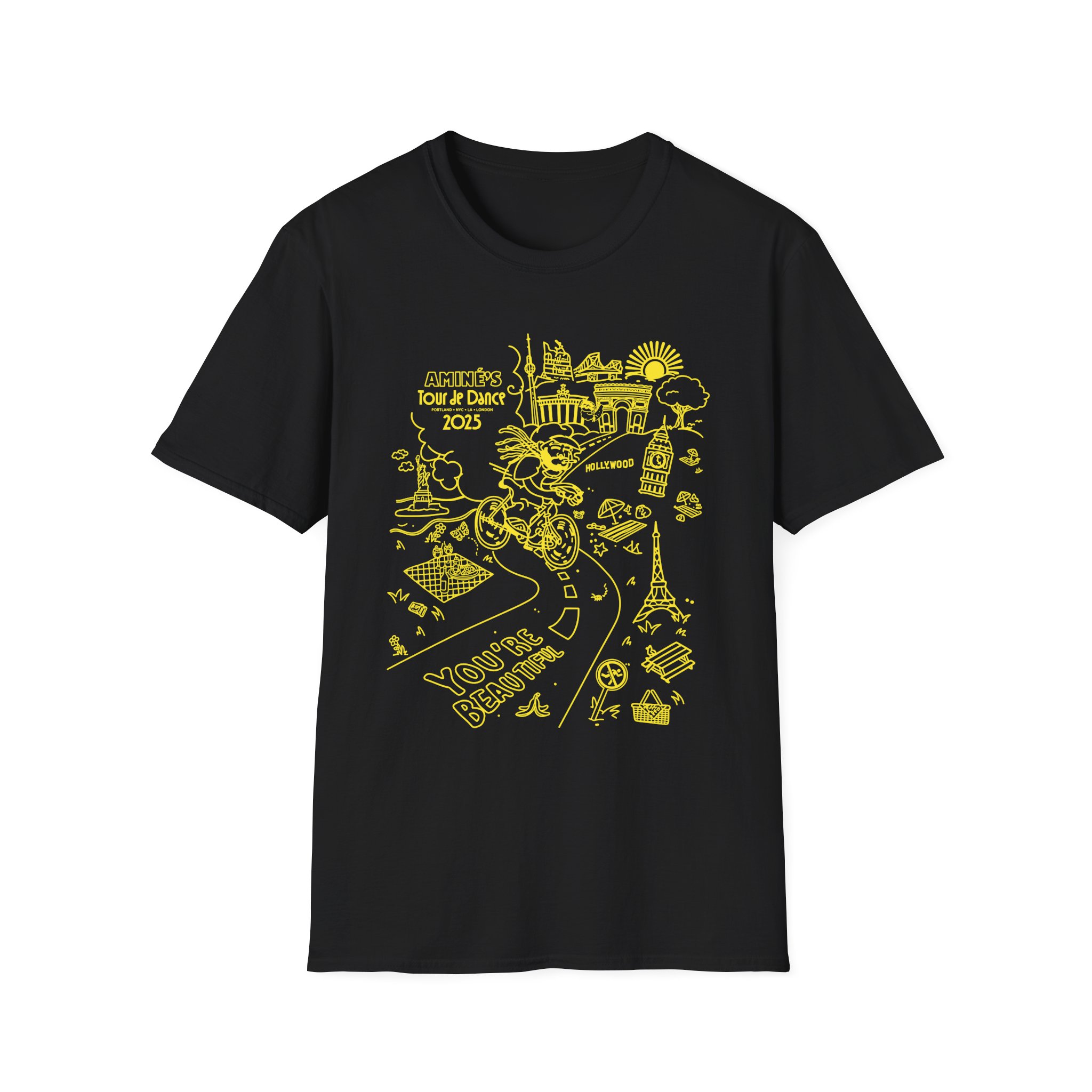 Aminé You're Beautiful Tour Unisex Softstyle T-Shirt