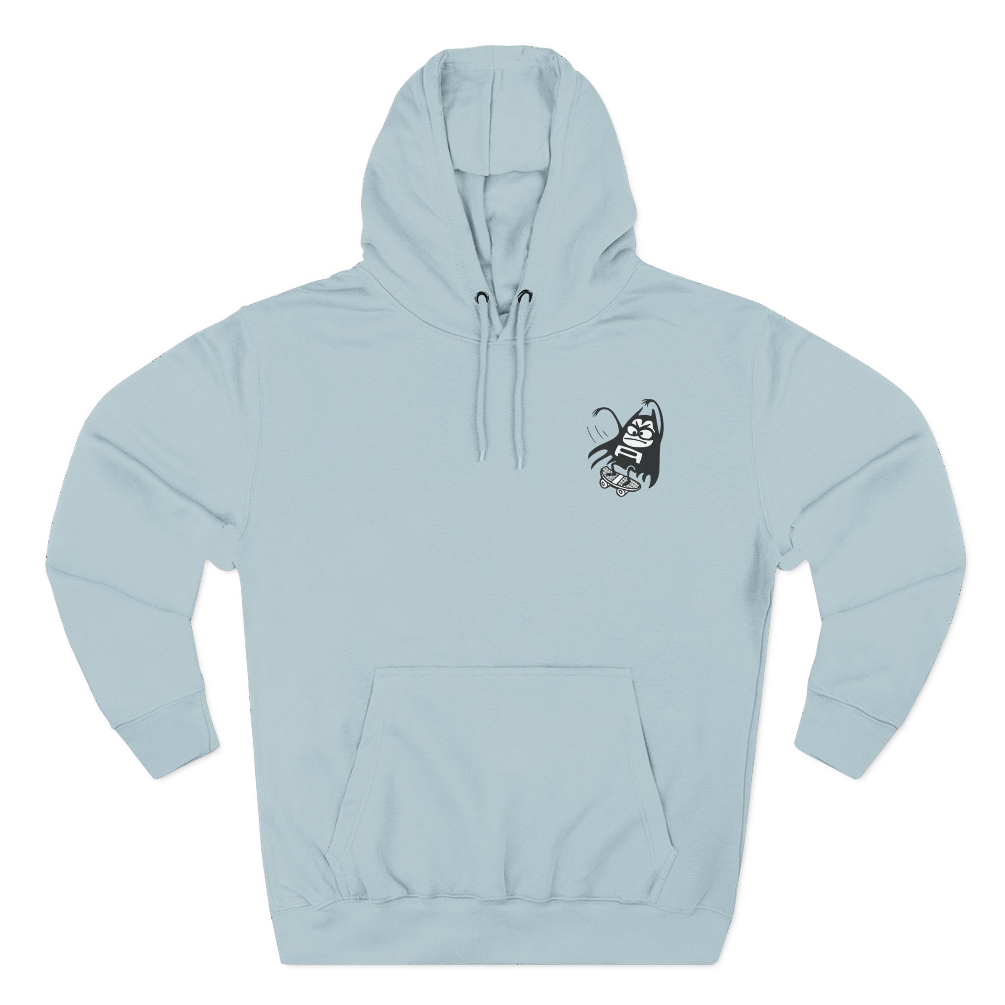 The Aquabats Lil Bat Skateboard Three-Panel Fleece Hoodie - Image 11
