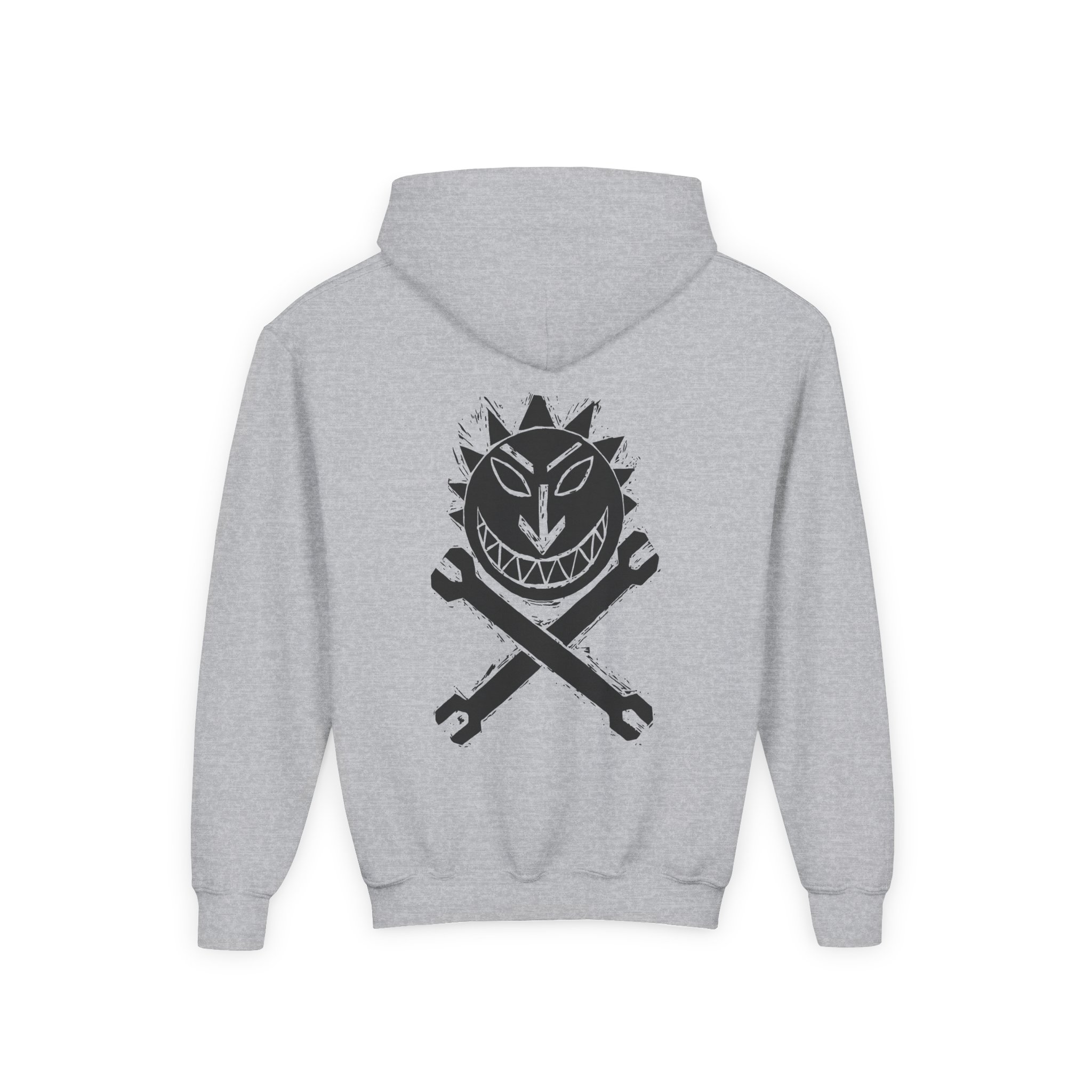 Levellers Sun & Spanners Youth Heavy Blend Hooded Sweatshirt - Image 4
