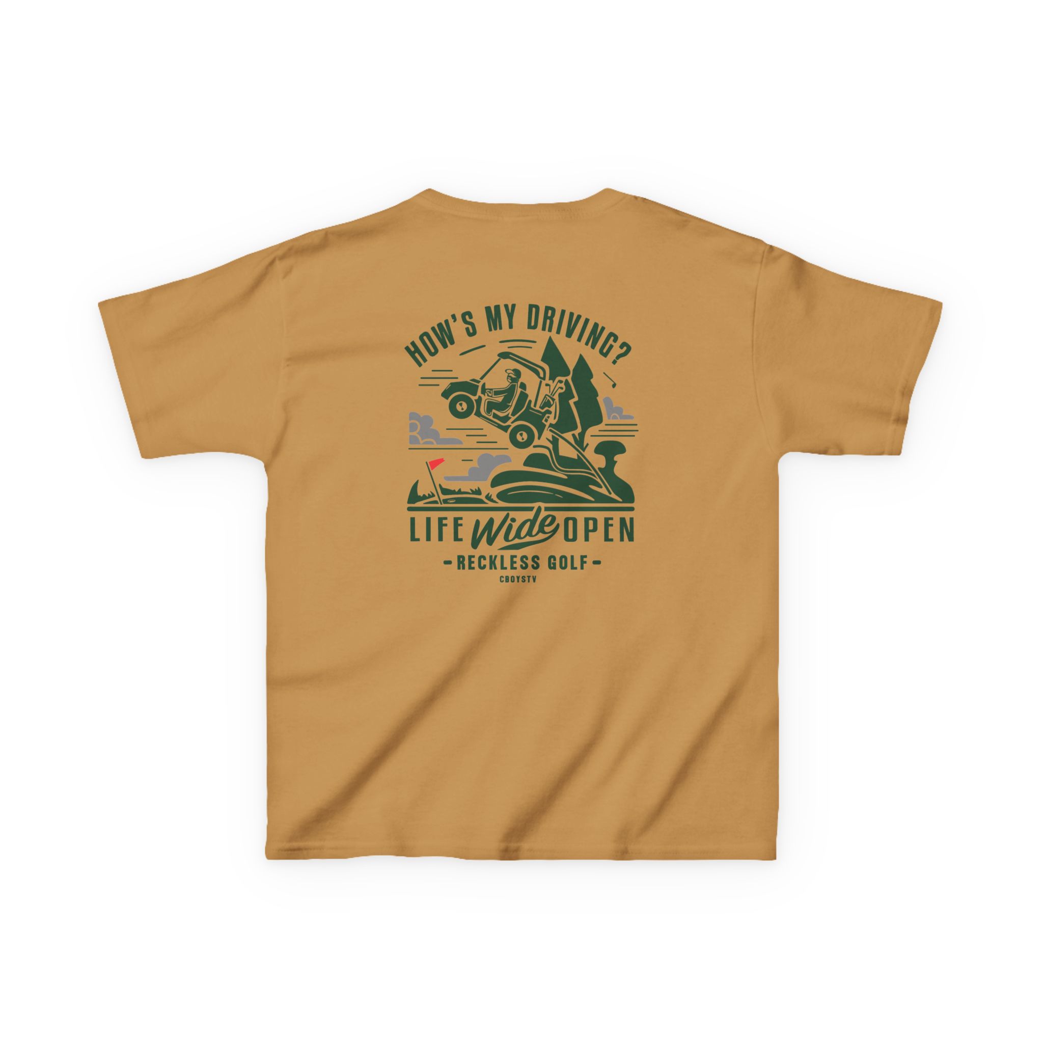 Kids Cboystv How's My Driving Heavy Cotton™ Tee - Image 10