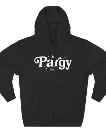 The Toast Pargy Oversized Three-Panel Fleece Hoodie