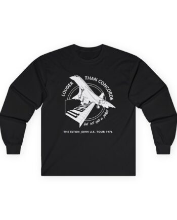 Ej Farewell Vintage Louder Than Concorde Unisex Ultra Cotton Long Sleeve Tee