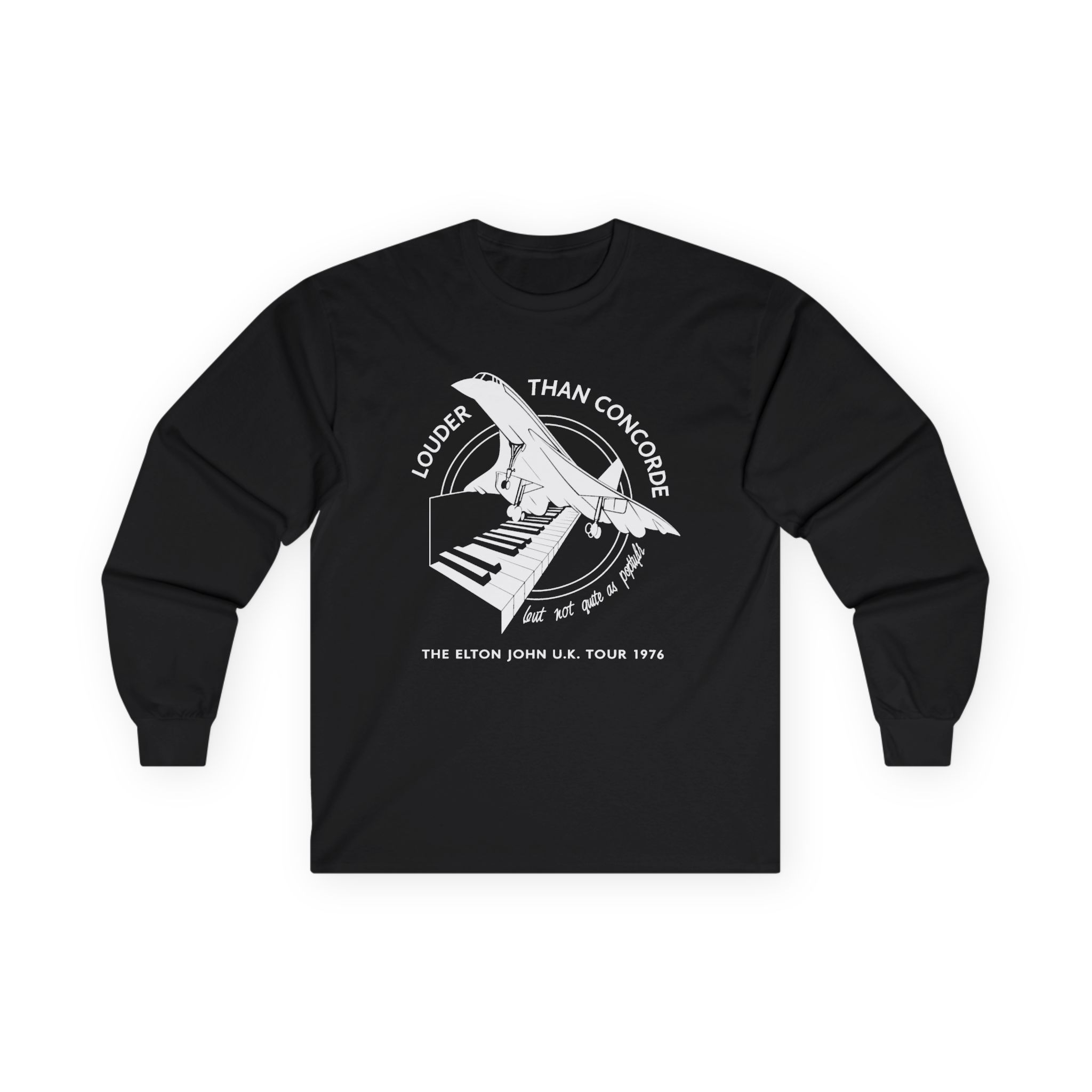 Ej Farewell Vintage Louder Than Concorde Unisex Ultra Cotton Long Sleeve Tee