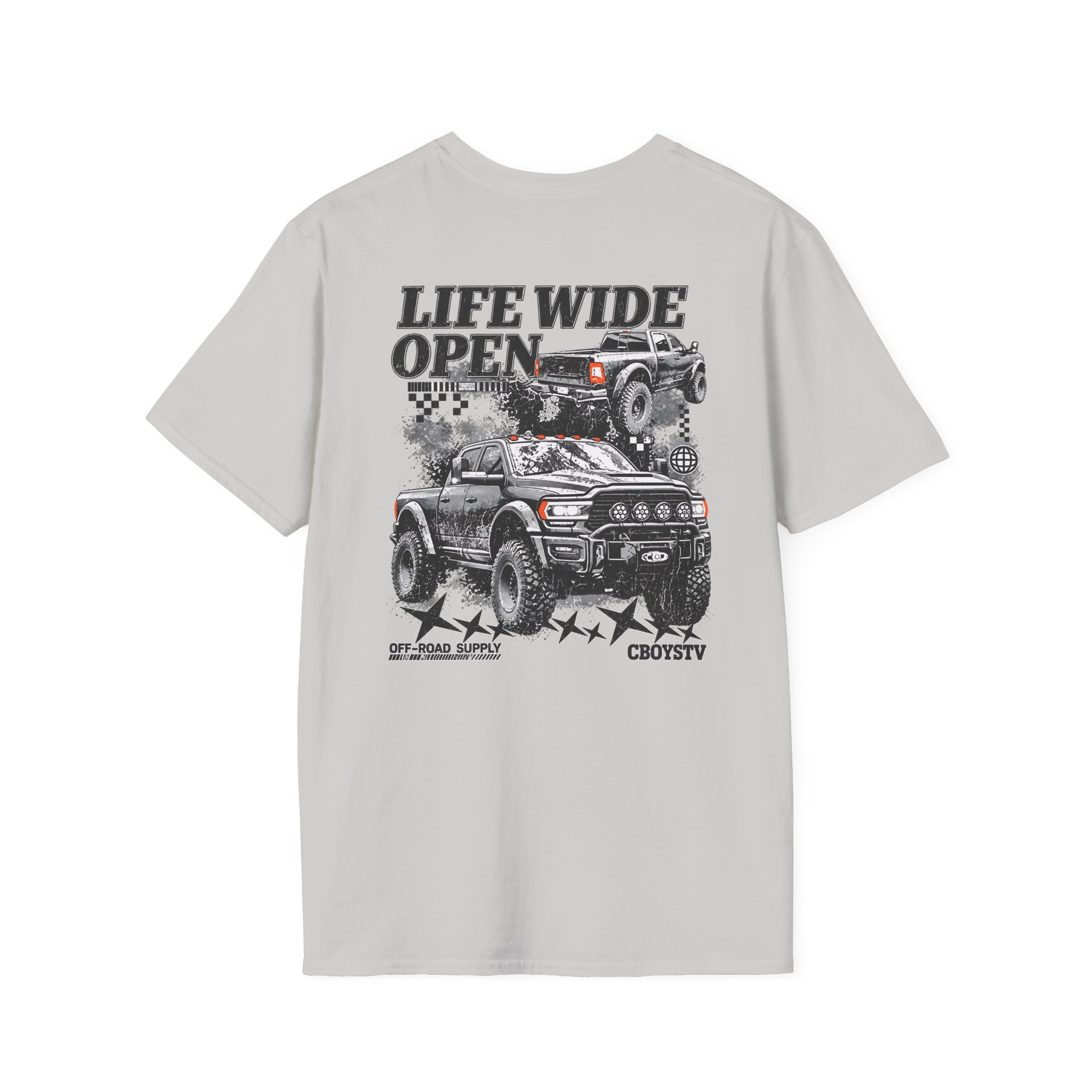 Cboystv Prospector Whiteout Unisex Softstyle T-Shirt - Image 6