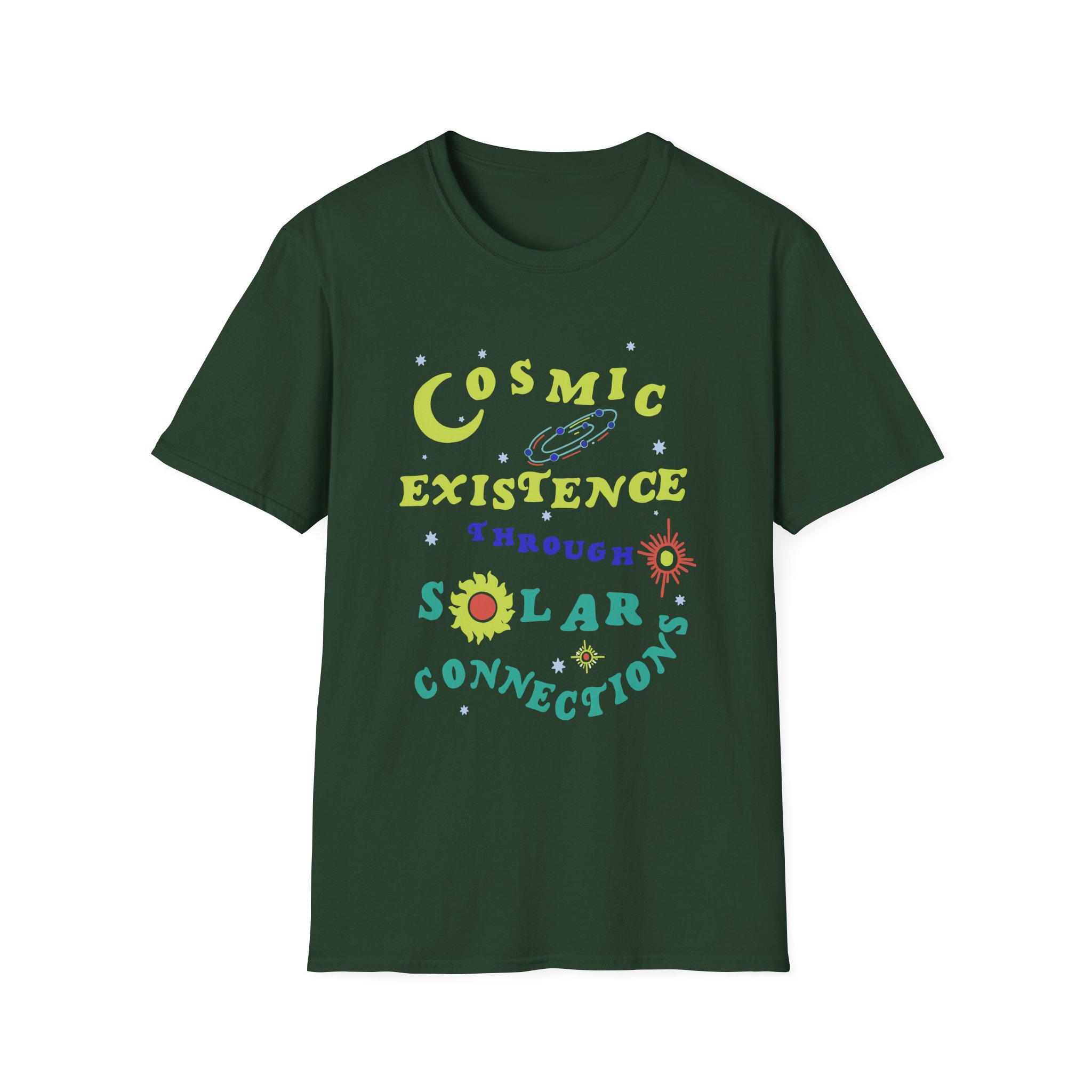 Calvin Harris Cosmic Existence Unisex Softstyle T-Shirt - Image 5