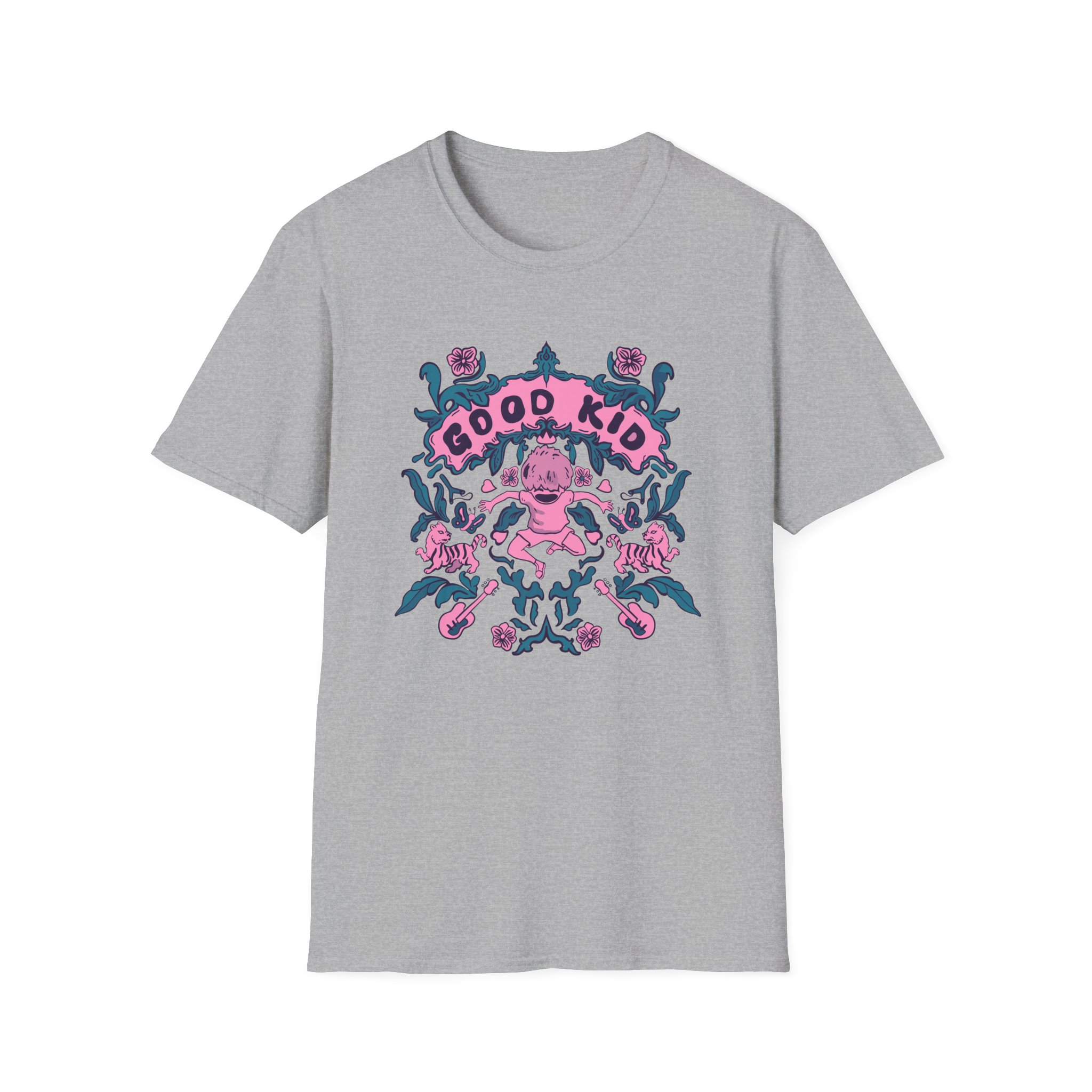 Good Kid Mirror World Unisex Softstyle T-Shirt - Image 7