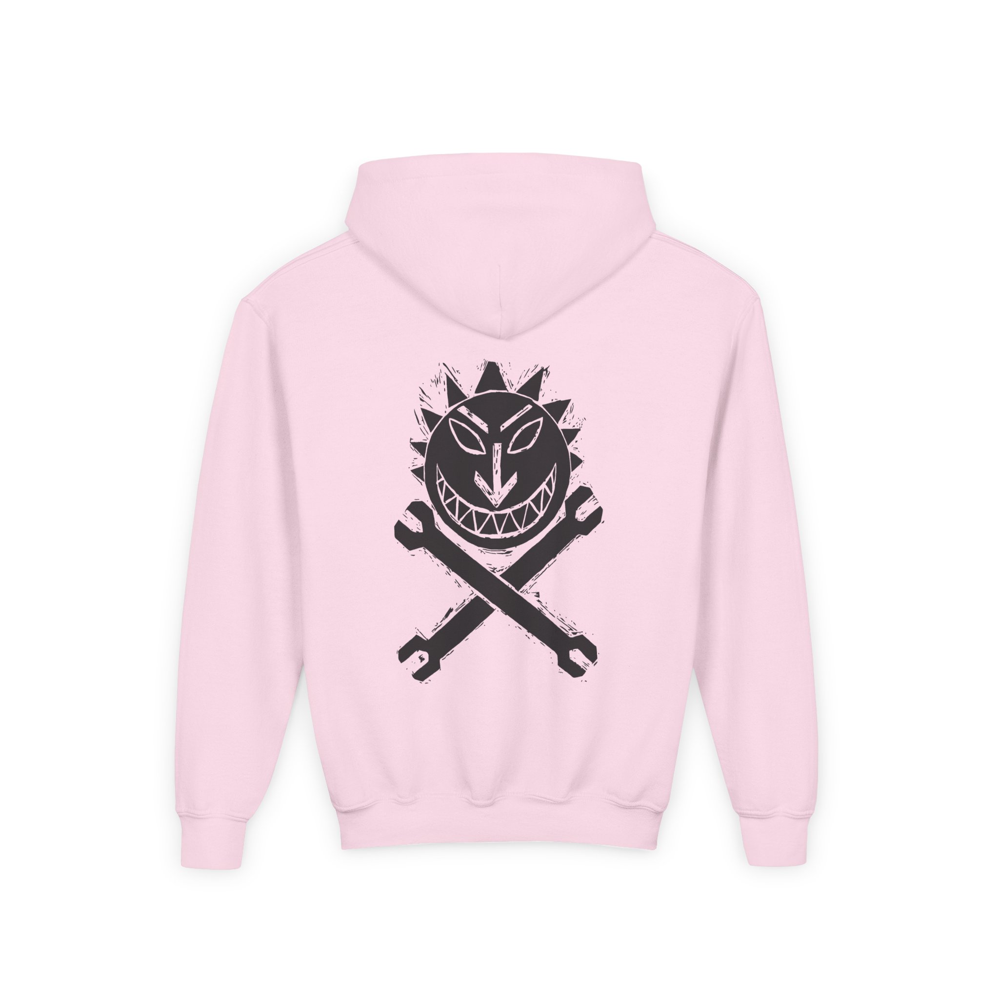 Levellers Sun & Spanners Youth Heavy Blend Hooded Sweatshirt - Image 10
