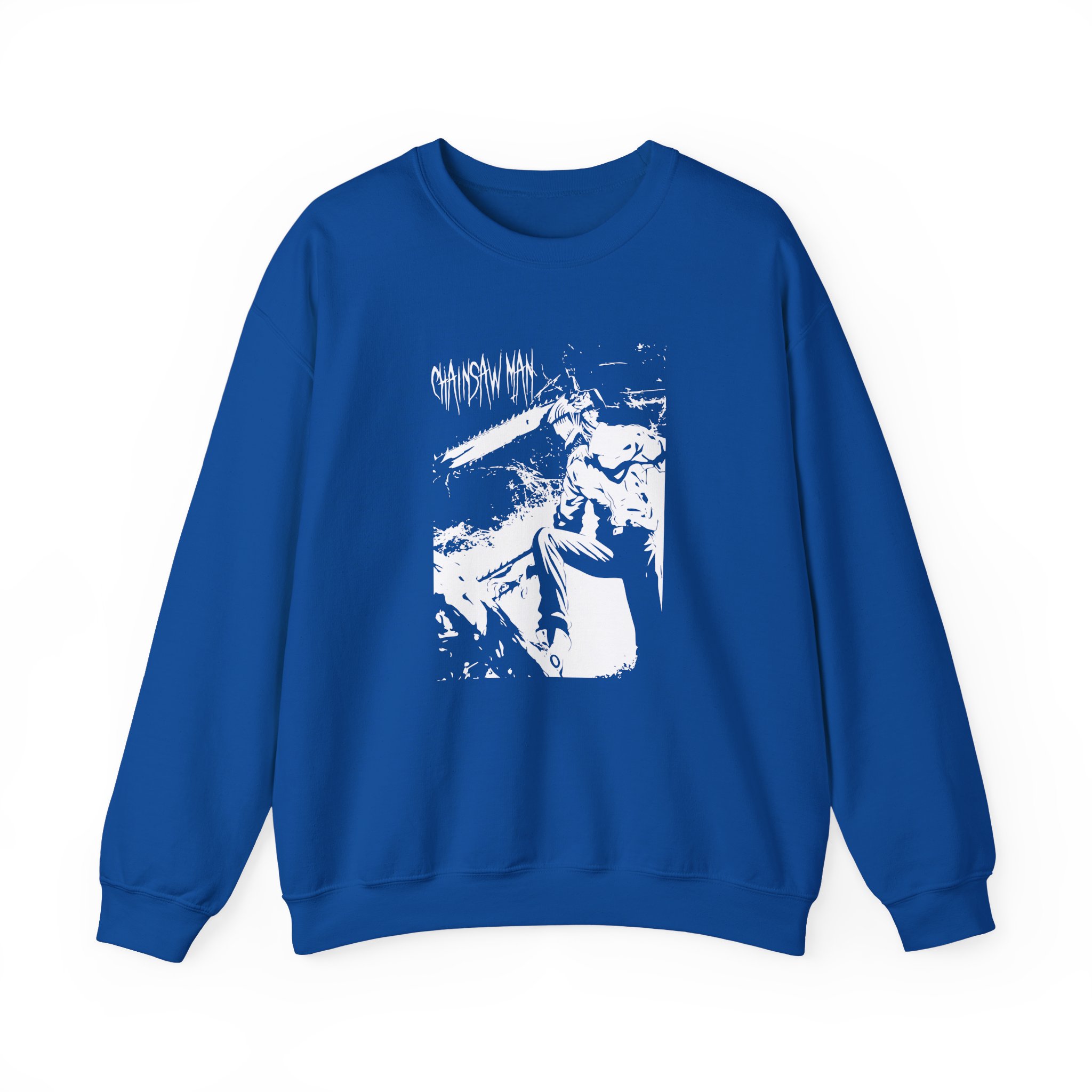 Chainsaw Man Jumbo Denji Unisex Heavy Blend™ Crewneck Sweatshirt - Image 13