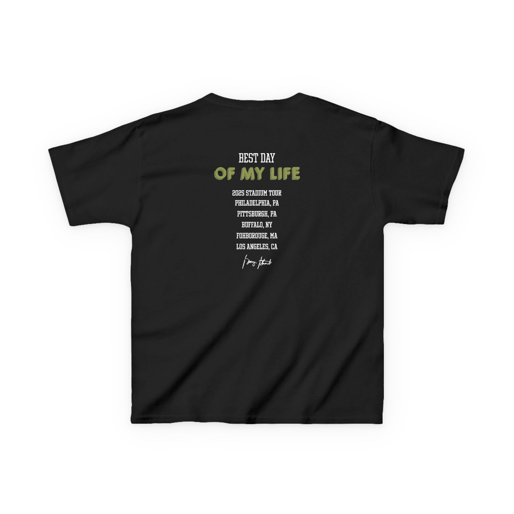 Kids George Strait Best Day of My Life Heavy Cotton™ Tee - Image 2