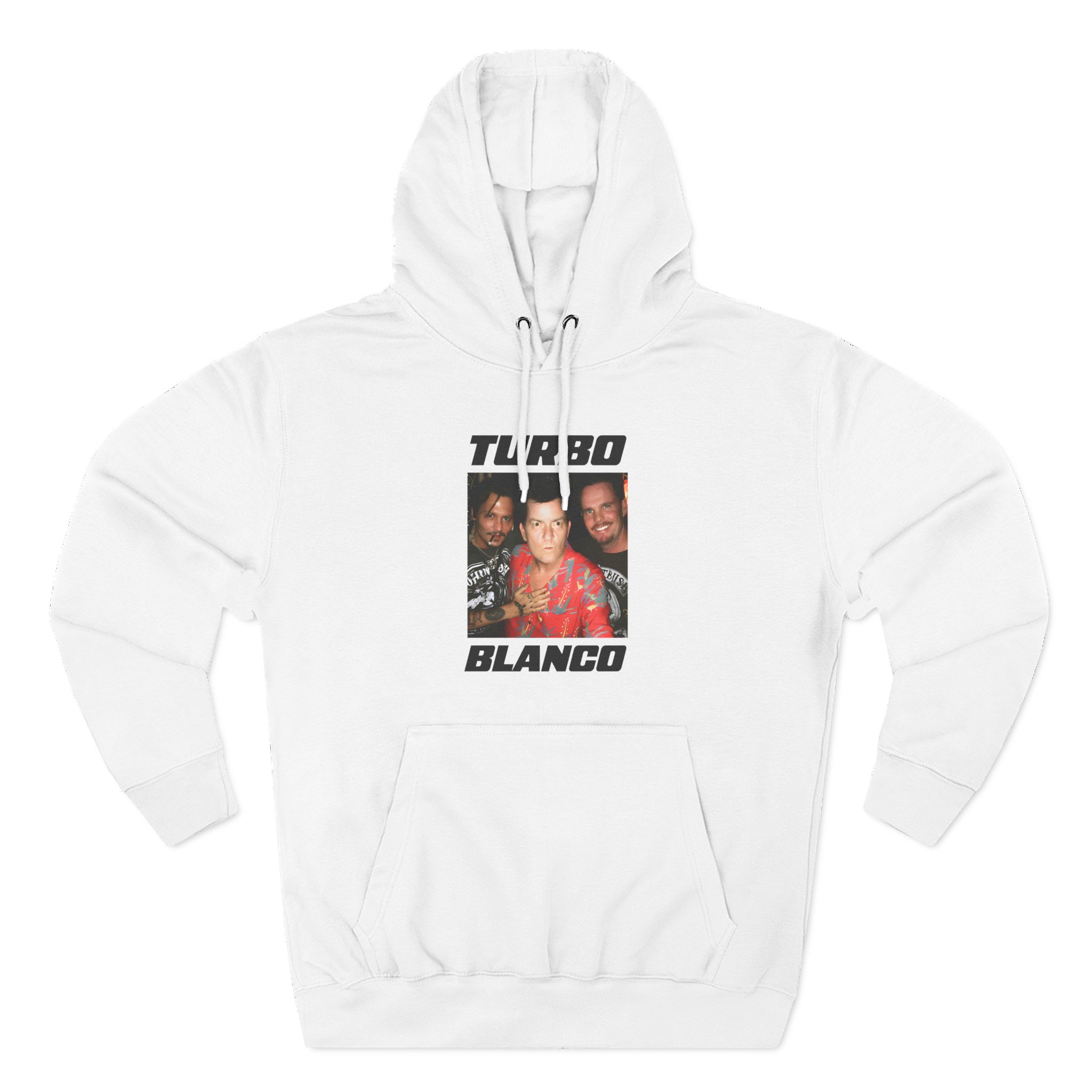 Chris Lorenzo Turbo Blanco Three-Panel Fleece Hoodie