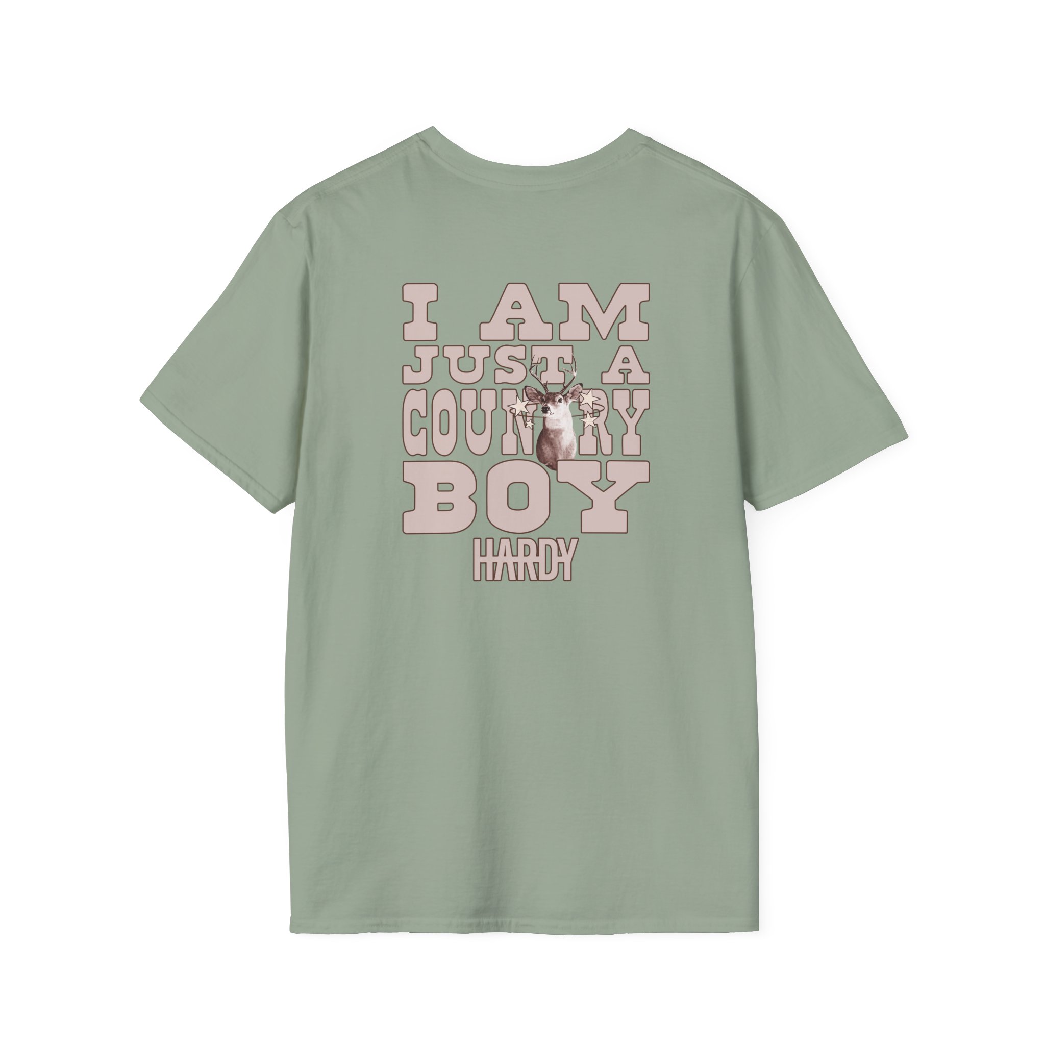Hd I Am Just a Country Boy Crewneck Unisex Softstyle T-Shirt - Image 10