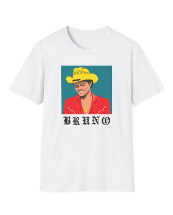 Bruno Mars the Romantic Tour Unisex Softstyle T-Shirt