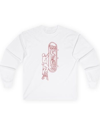 Djo The Crux Sign Ringer Unisex Ultra Cotton Long Sleeve Tee