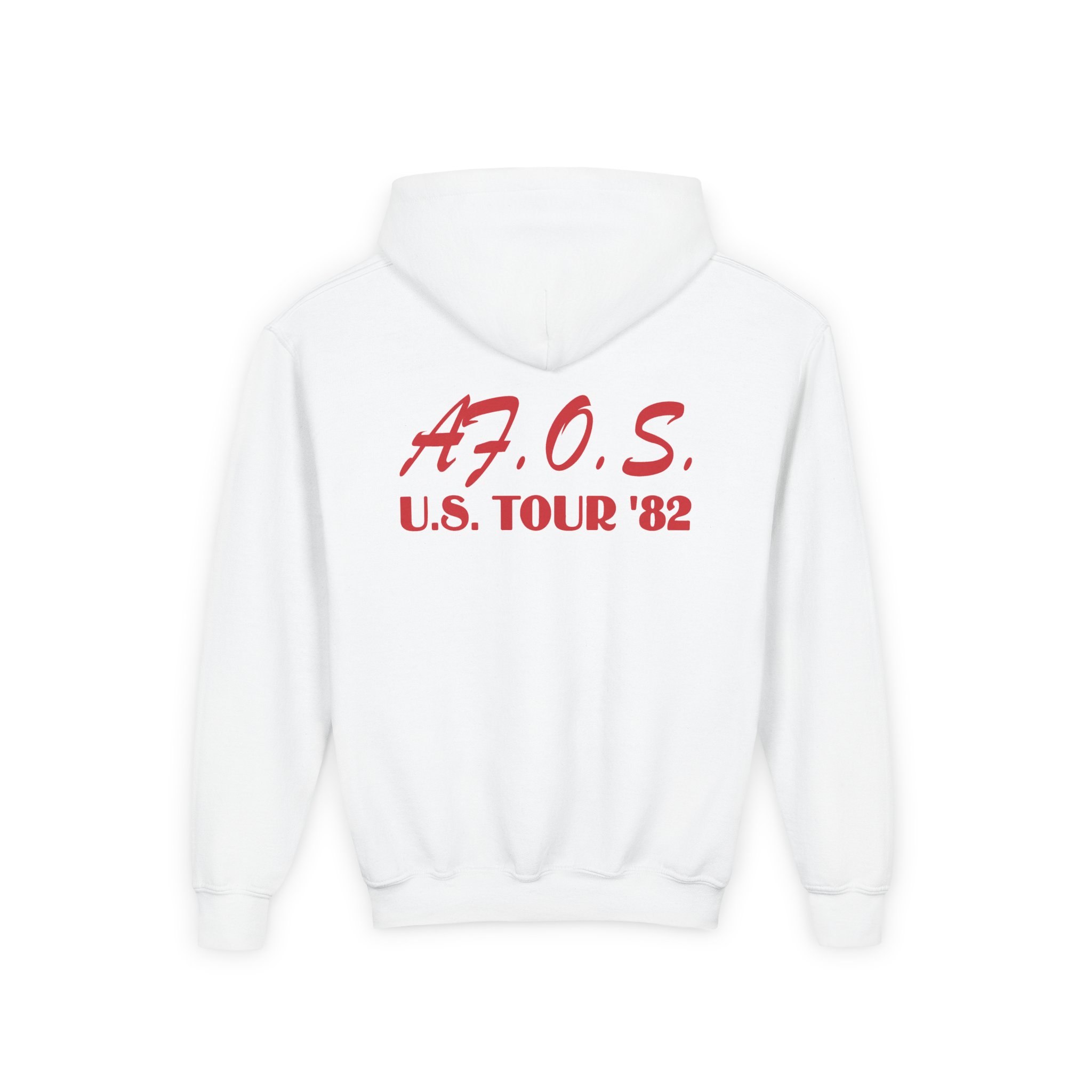 A Flock of Seagulls Us 1982 Tour Youth Heavy Blend Hooded Sweatshirt - Image 2