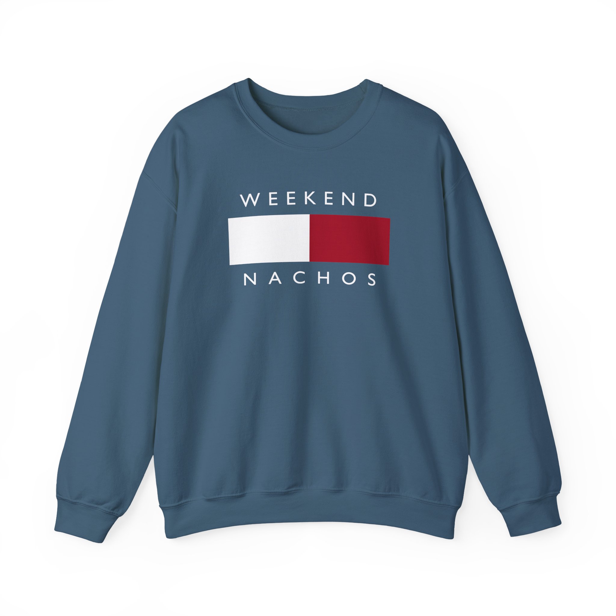 Weekend Nachos Unisex Heavy Blend™ Crewneck Sweatshirt - Image 11