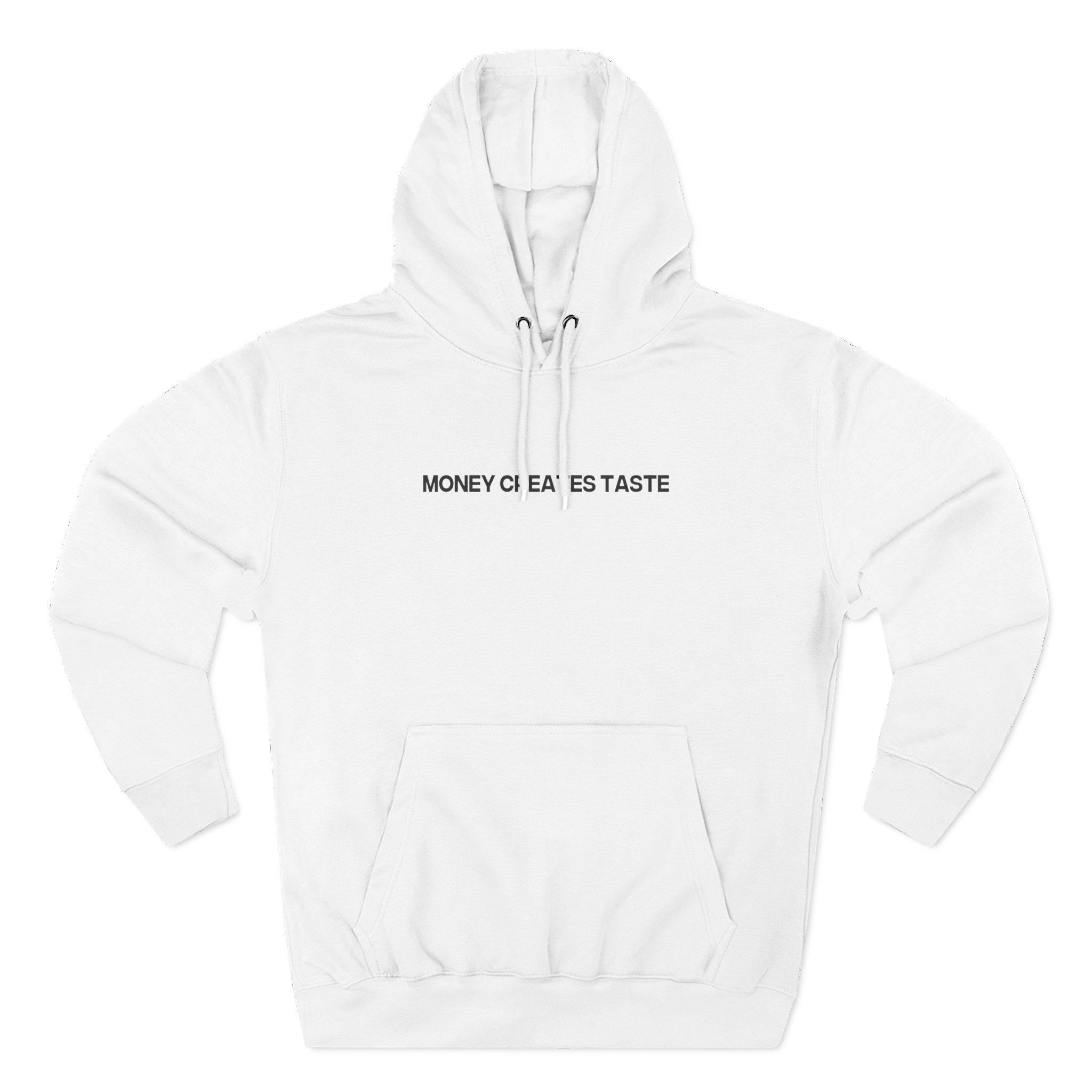 Jenny Holzer Money Creates Taste Three-Panel Fleece Hoodie