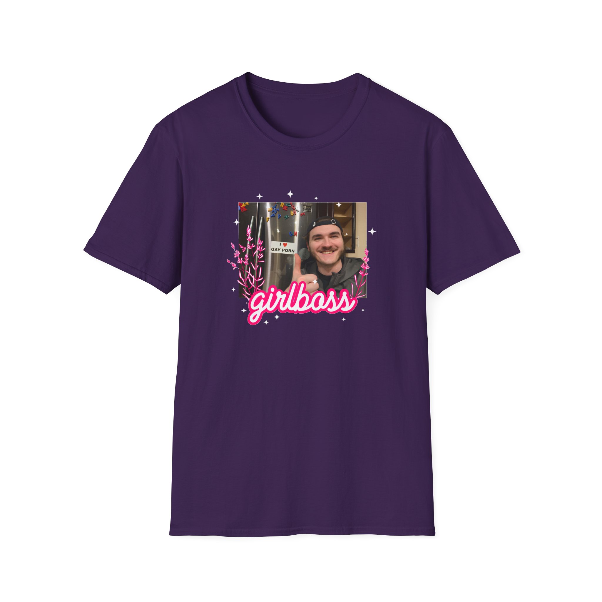 Jschlatt Girlboss Unisex Softstyle T-Shirt - Image 21