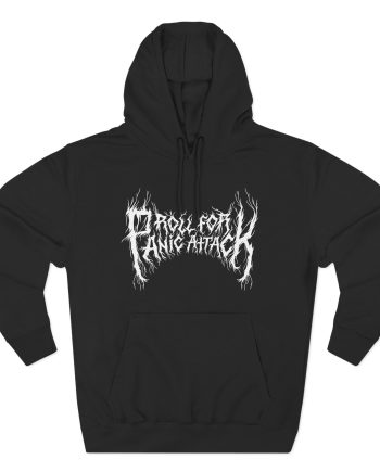 Dropout Fantasy High Roll For Panic Attack Three-Panel Fleece Hoodie