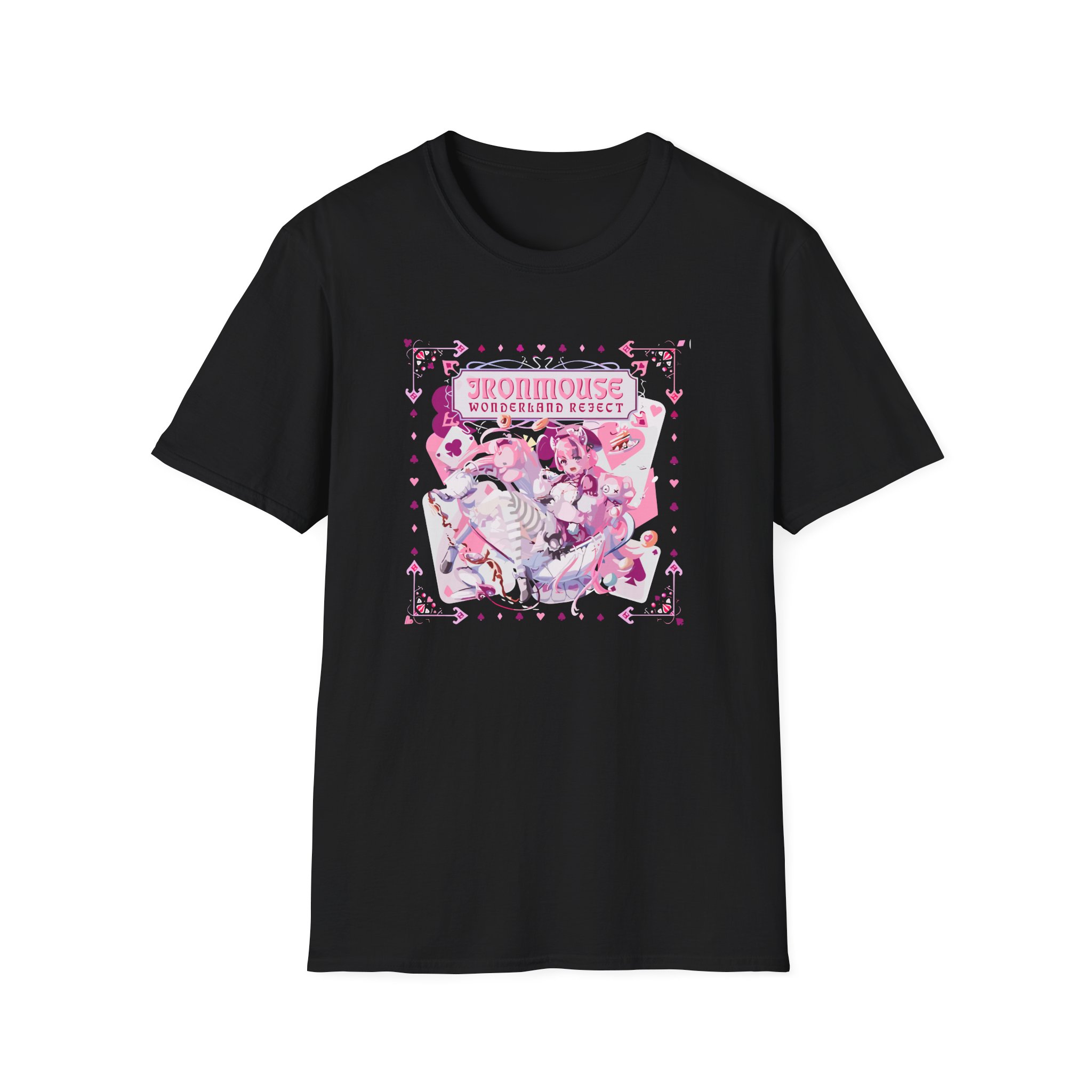 Ironmouse Wonderland Reject Unisex Softstyle T-Shirt