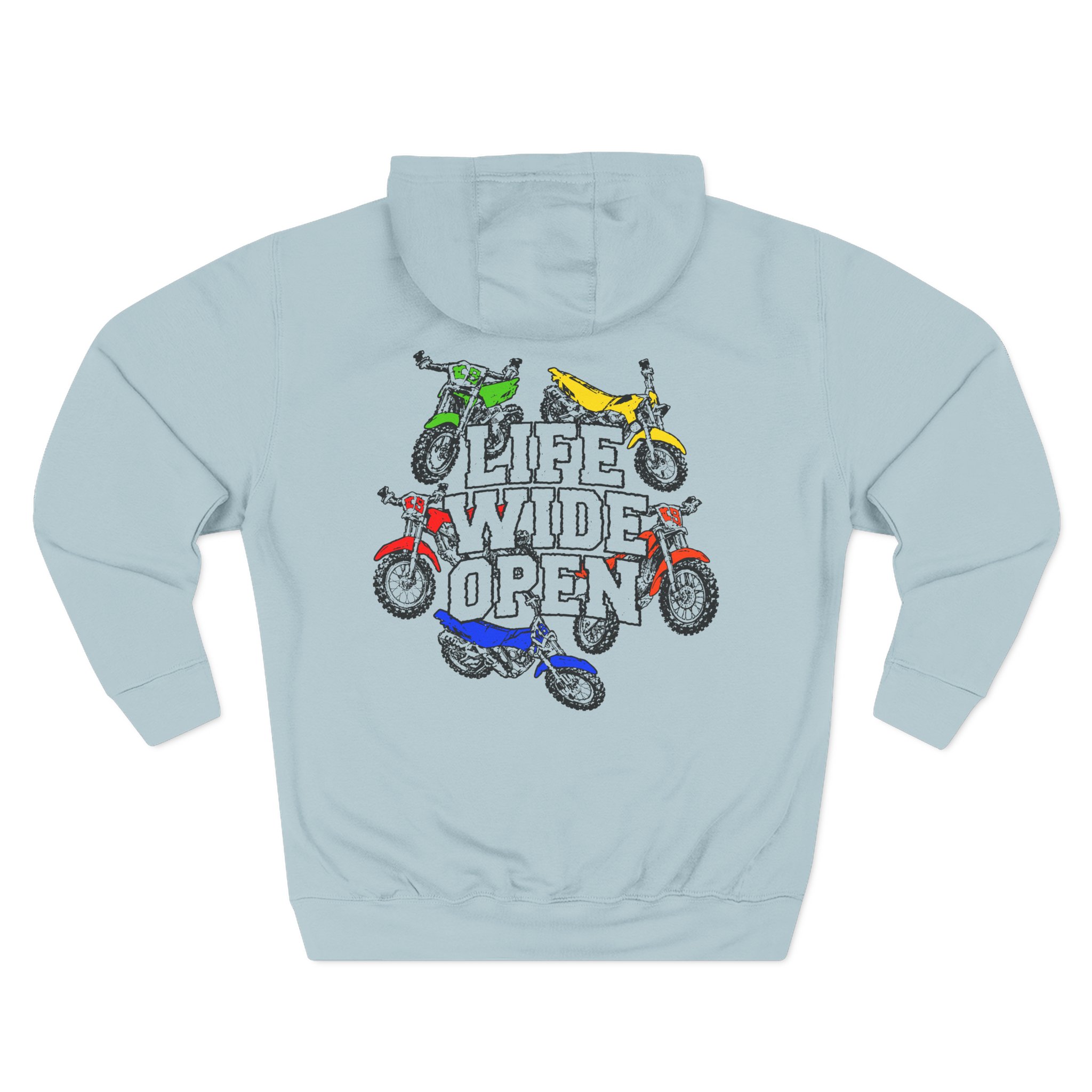 Cboystv LWO Bikes Three-Panel Fleece Hoodie - Image 12