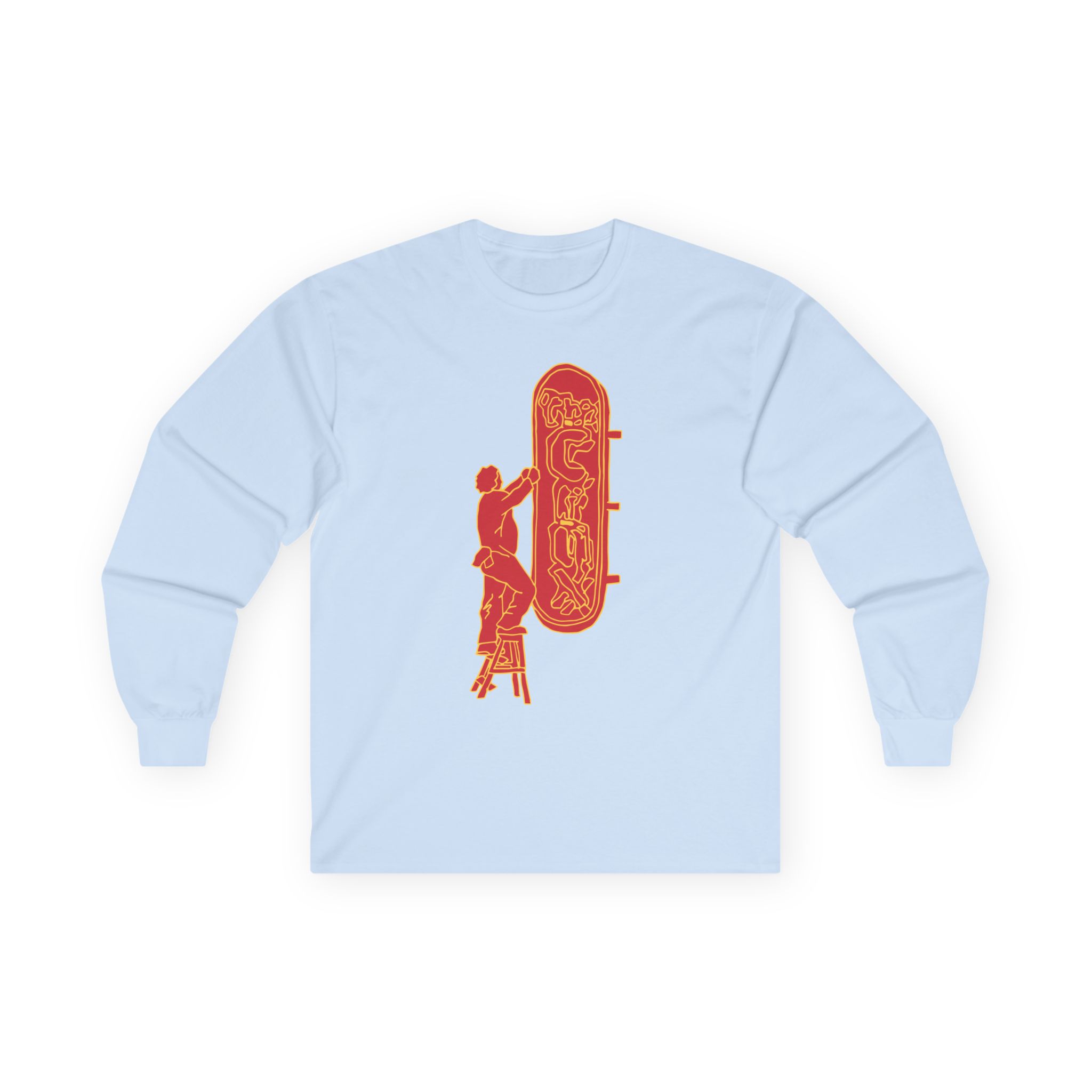 Djo The Crux Sign Unisex Ultra Cotton Long Sleeve Tee - Image 3