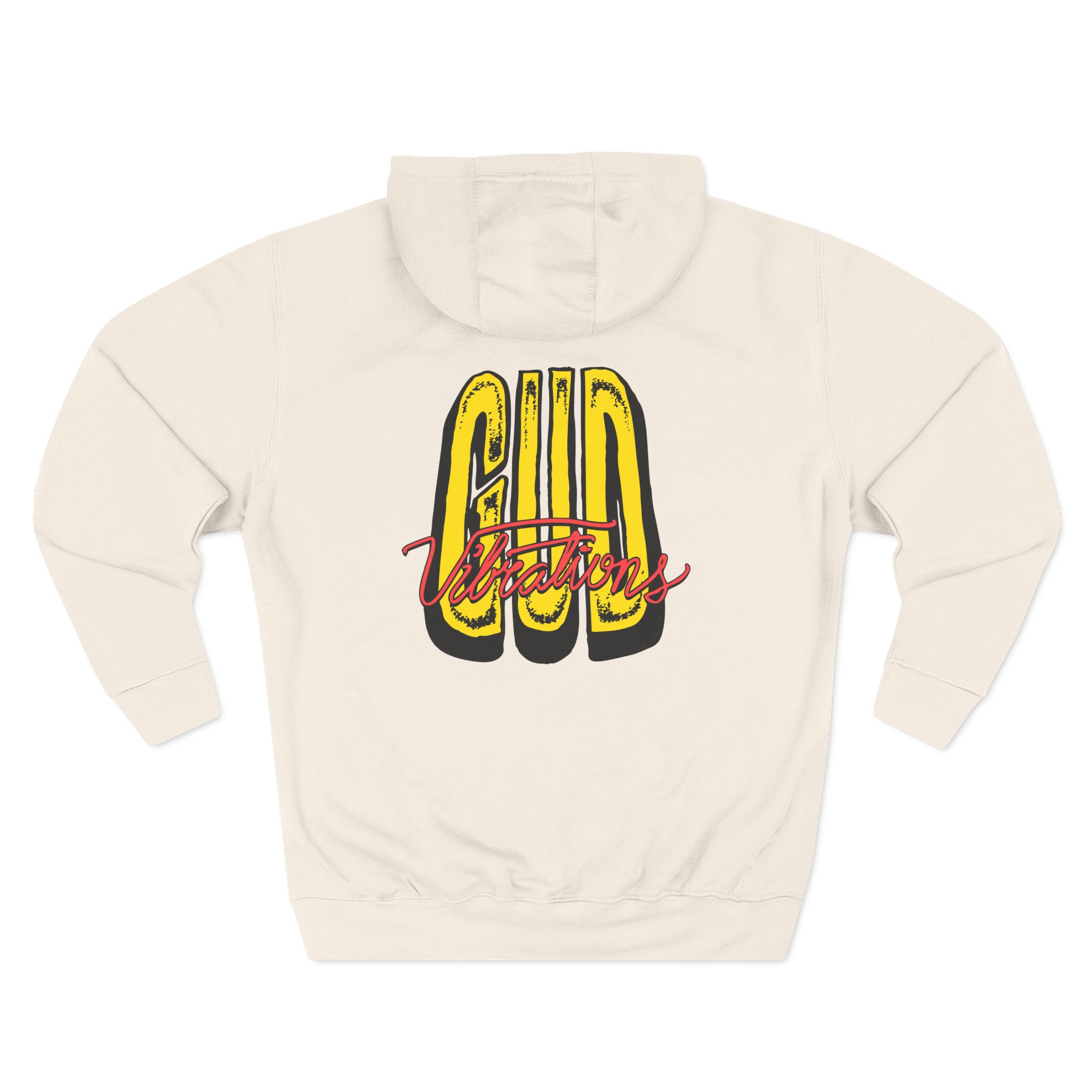 Slander Gud Vibrations Graffiti Three-Panel Fleece Hoodie - Image 6
