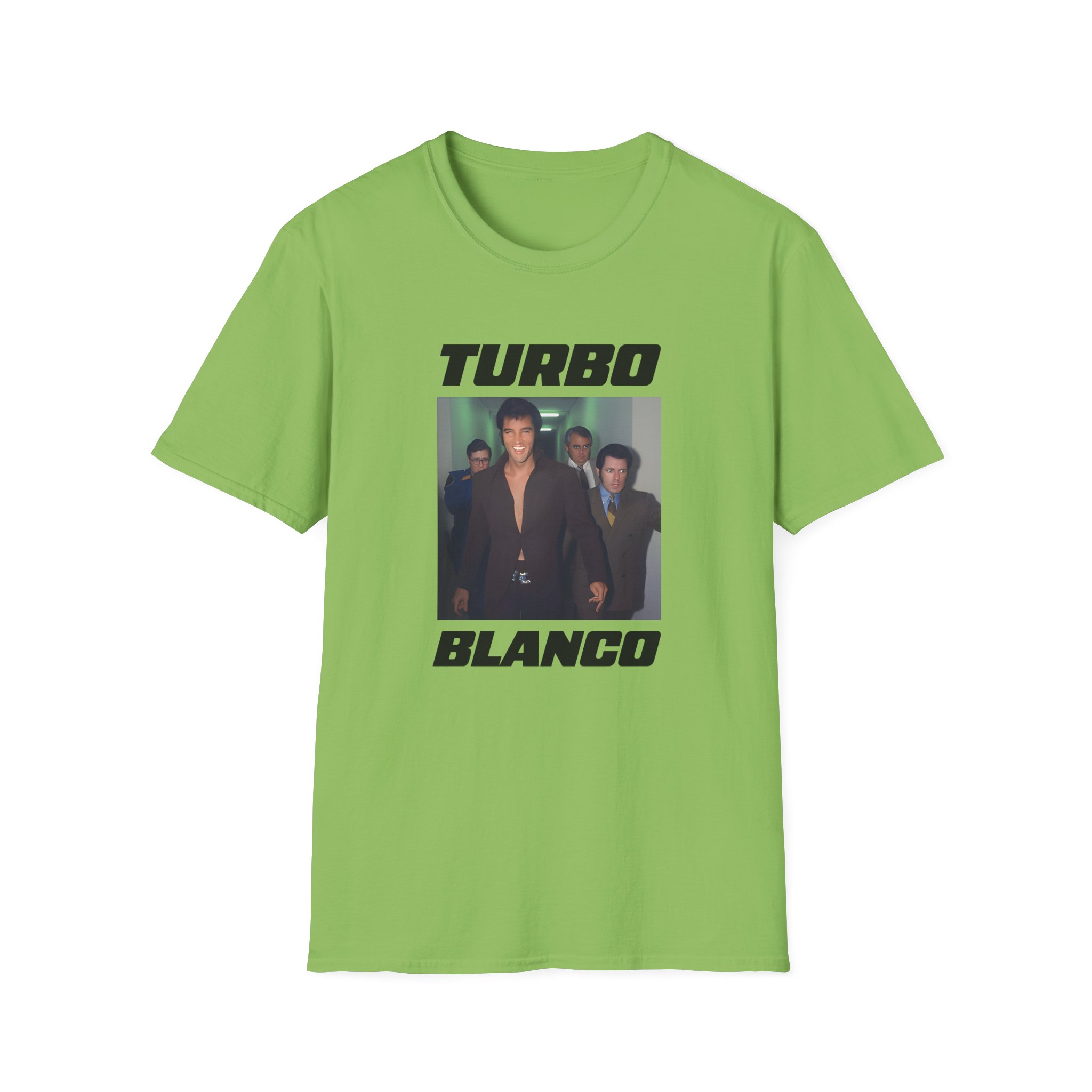 Chris Lorenzo Turbo Blanco Unisex Softstyle T-shirt - Image 15