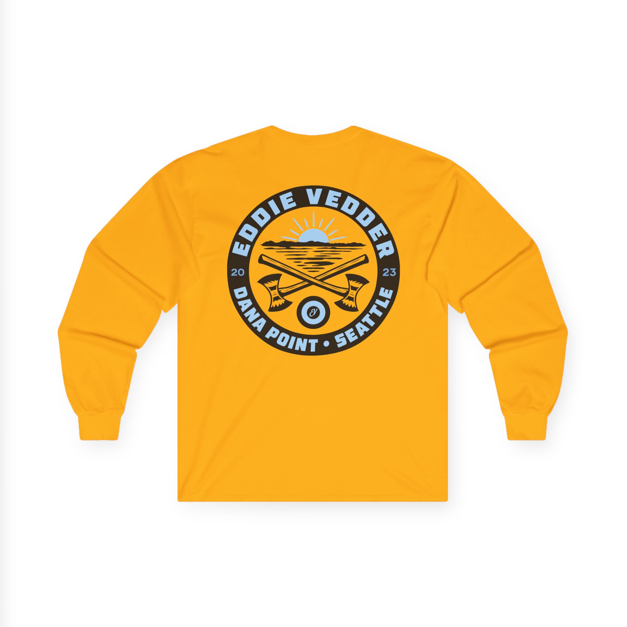 Eddie Vedder Coastal Unisex Ultra Cotton Long Sleeve Tee - Image 4
