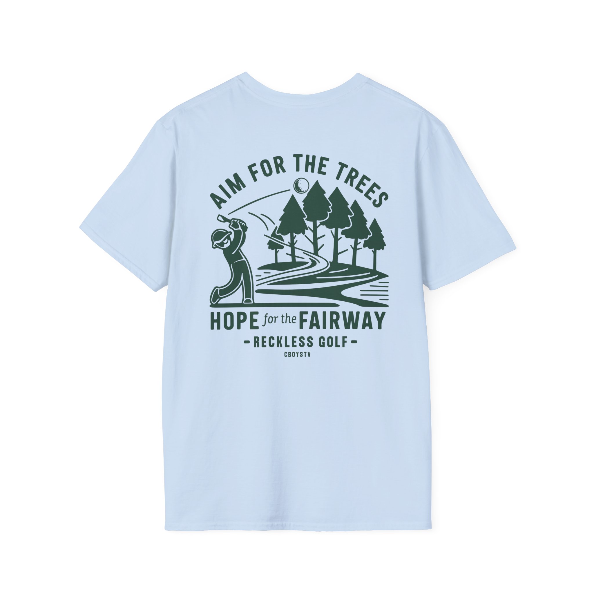Cboystv Fairway Unisex Softstyle T-Shirt - Image 24