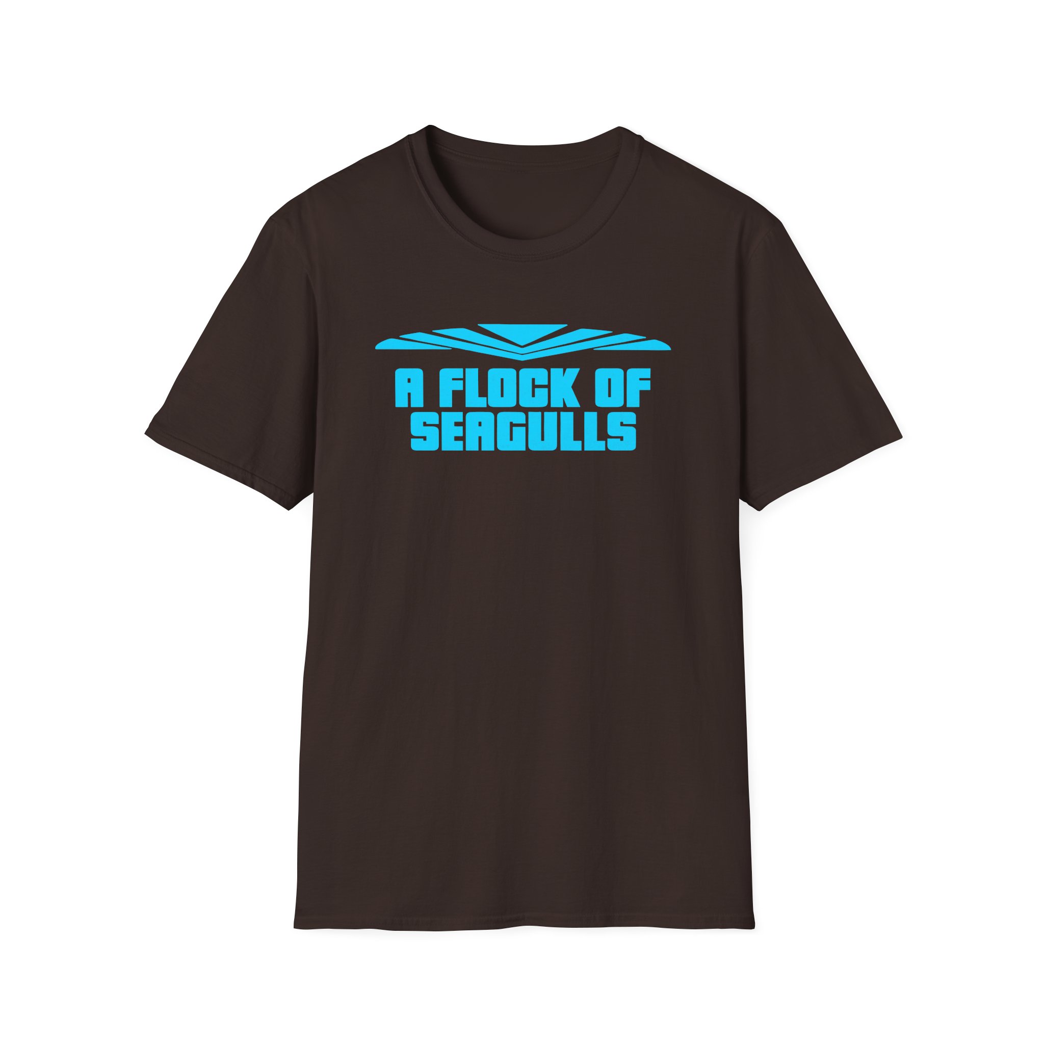 A Flock of Seagulls Logo Unisex Softstyle T-Shirt - Image 5