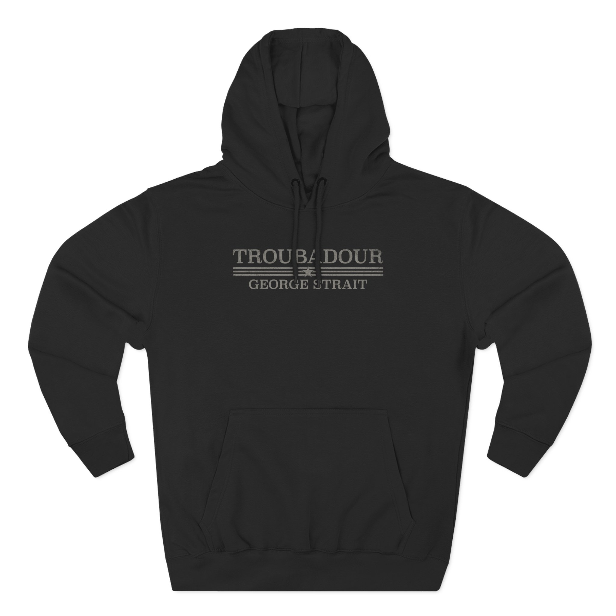 George Strait Troubadour Three-Panel Fleece Hoodie
