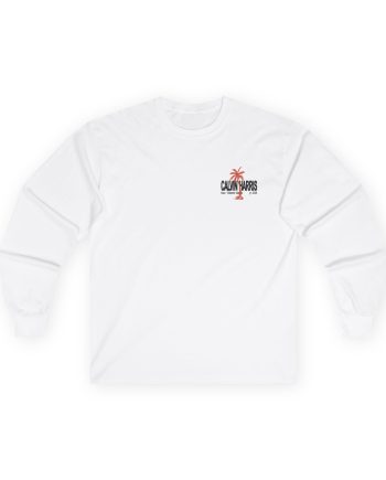 Calvin Harris Ecru Palm Unisex Ultra Cotton Long Sleeve Tee