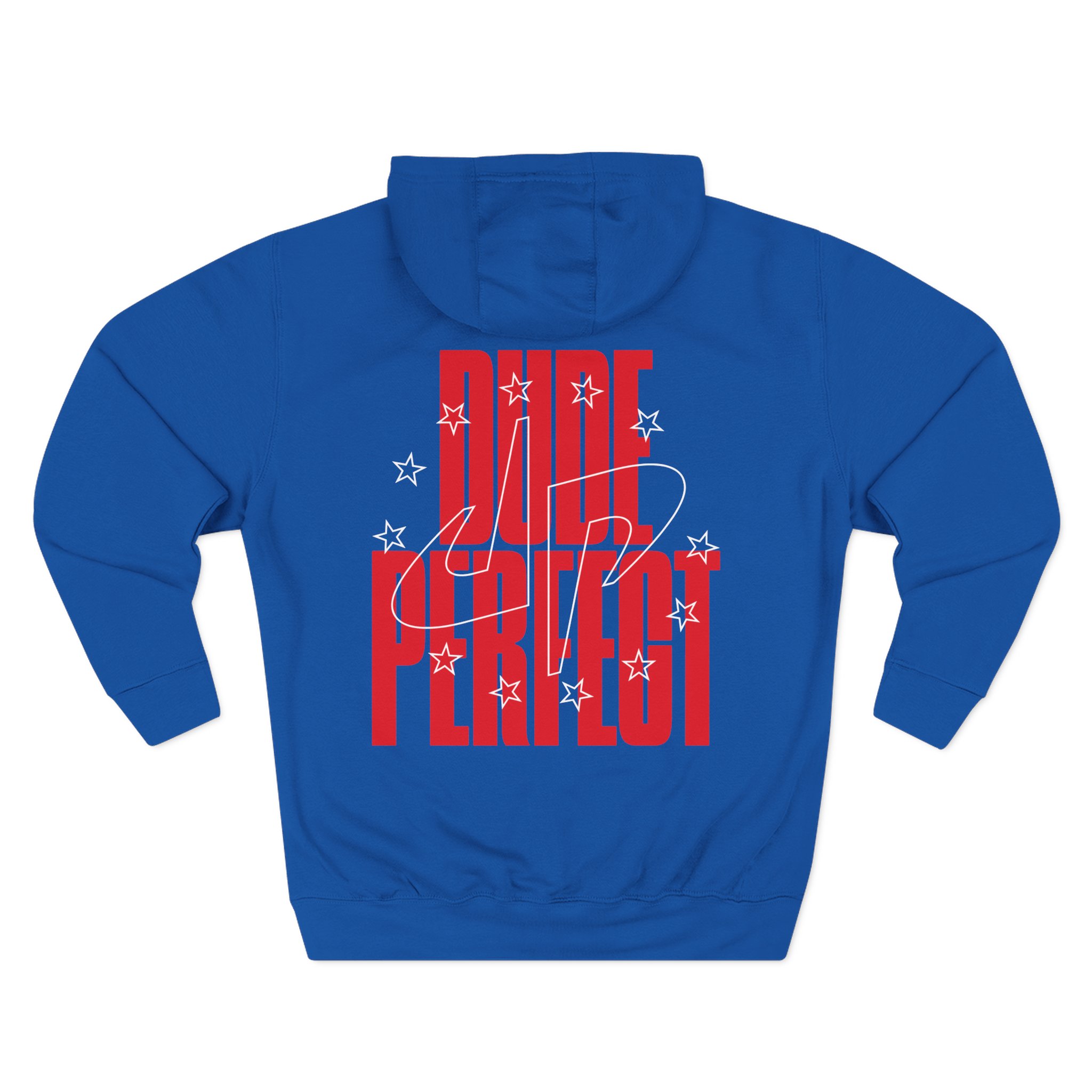 Dude Perfect All-american Three-Panel Fleece Hoodie - Image 2