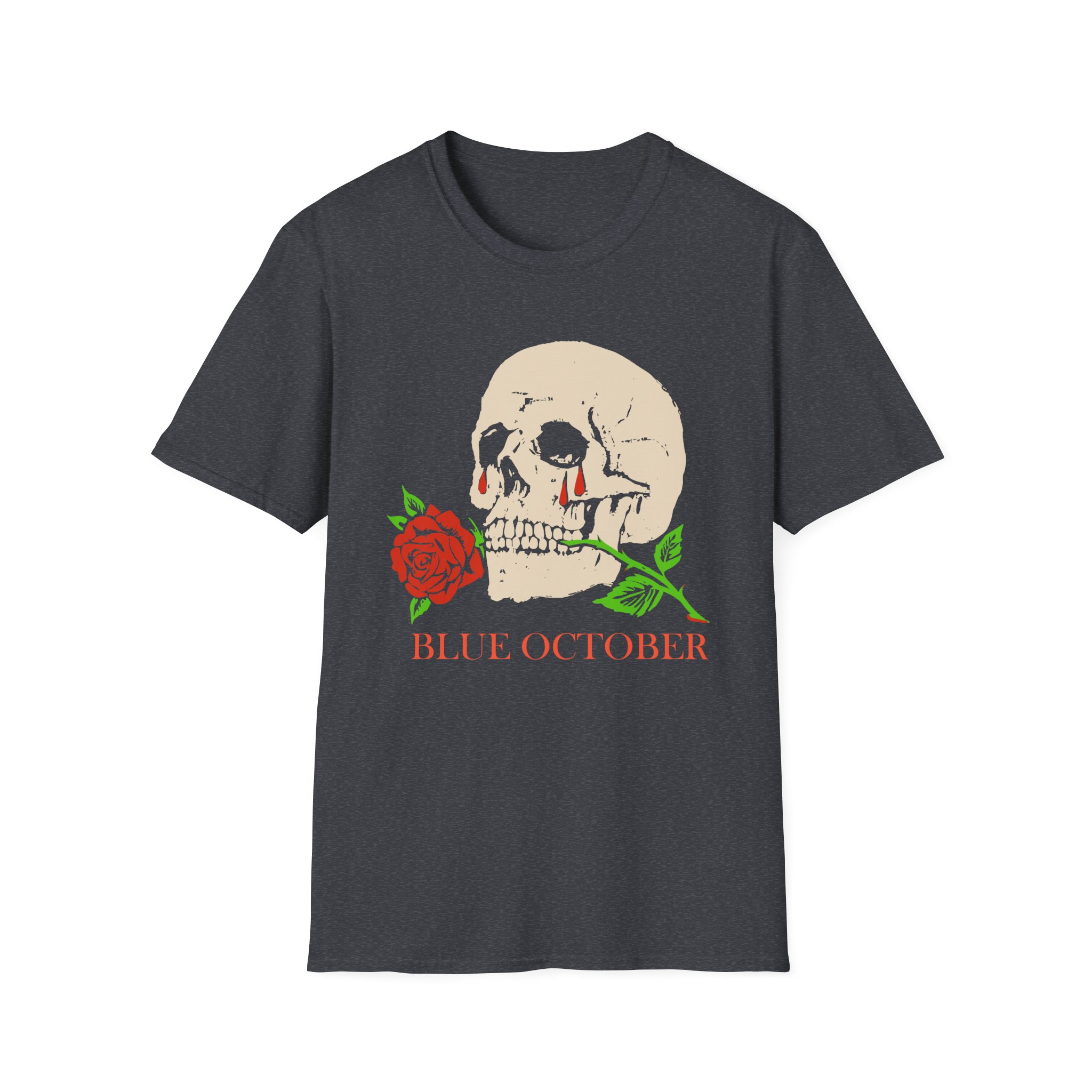 Blue October Where Did You Go Unisex Softstyle T-Shirt - Image 9
