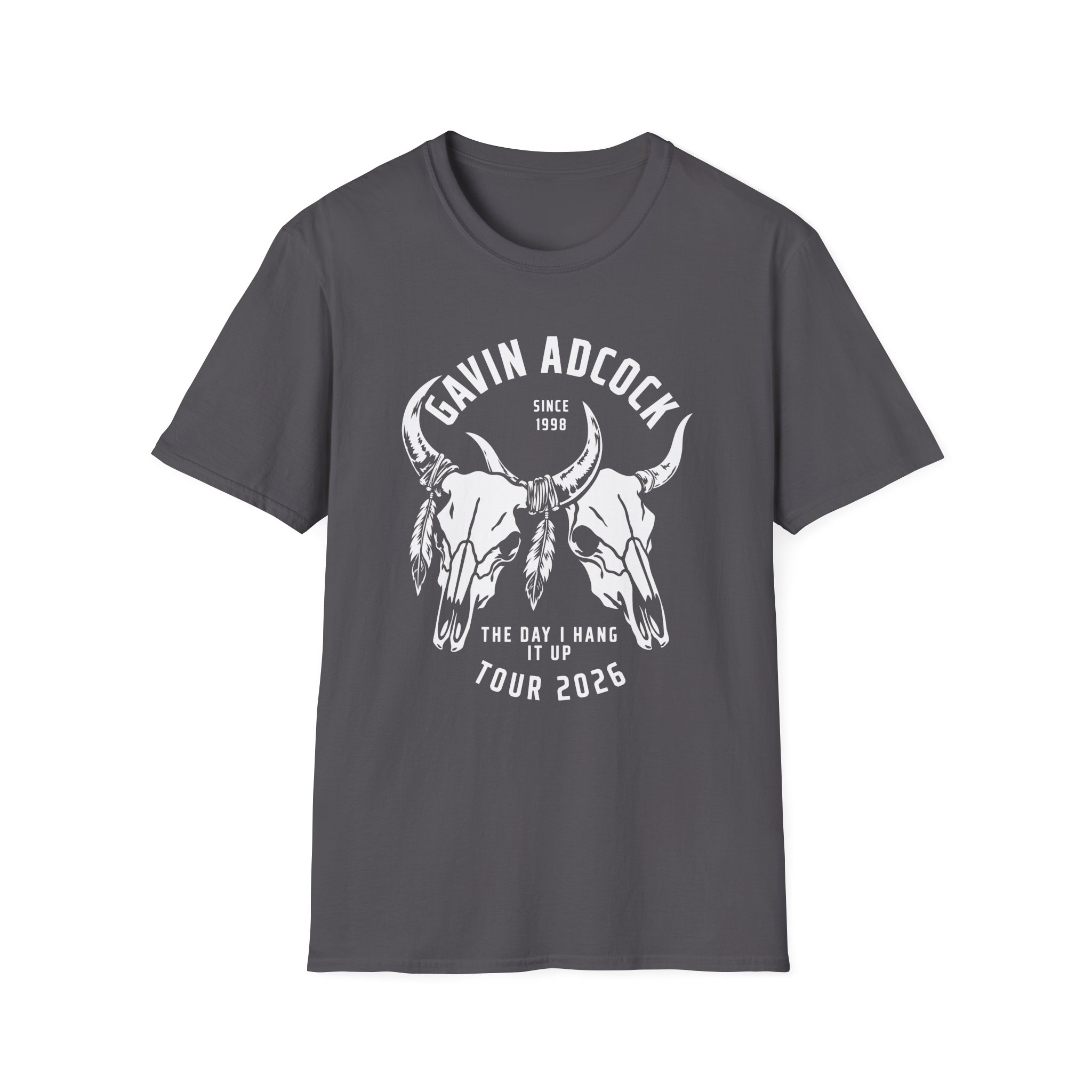 Gavin Adcock Steerhead Unisex Softstyle T-Shirt - Image 13