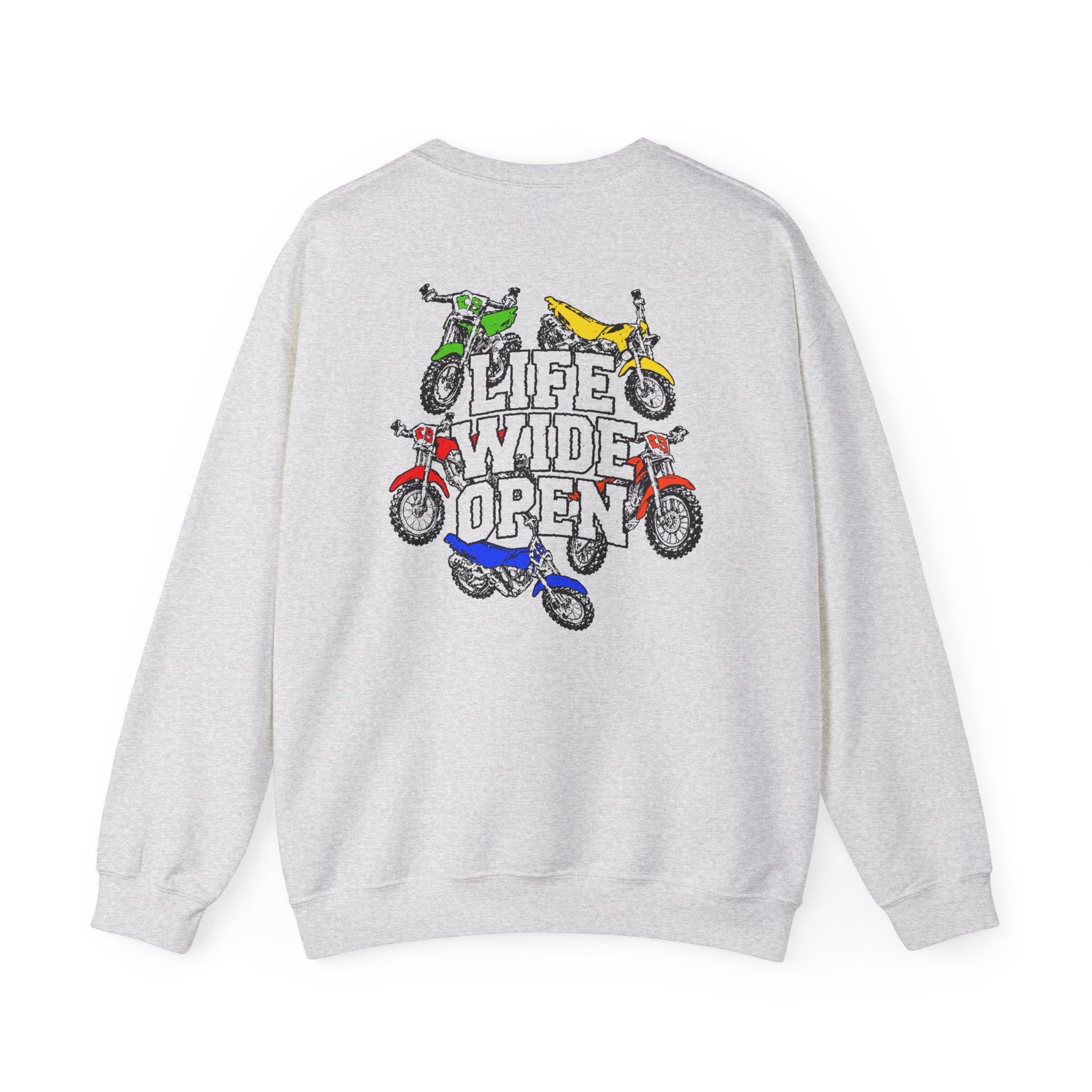 Cboystv LWO Bikes Unisex Heavy Blend™ Crewneck Sweatshirt - Image 6