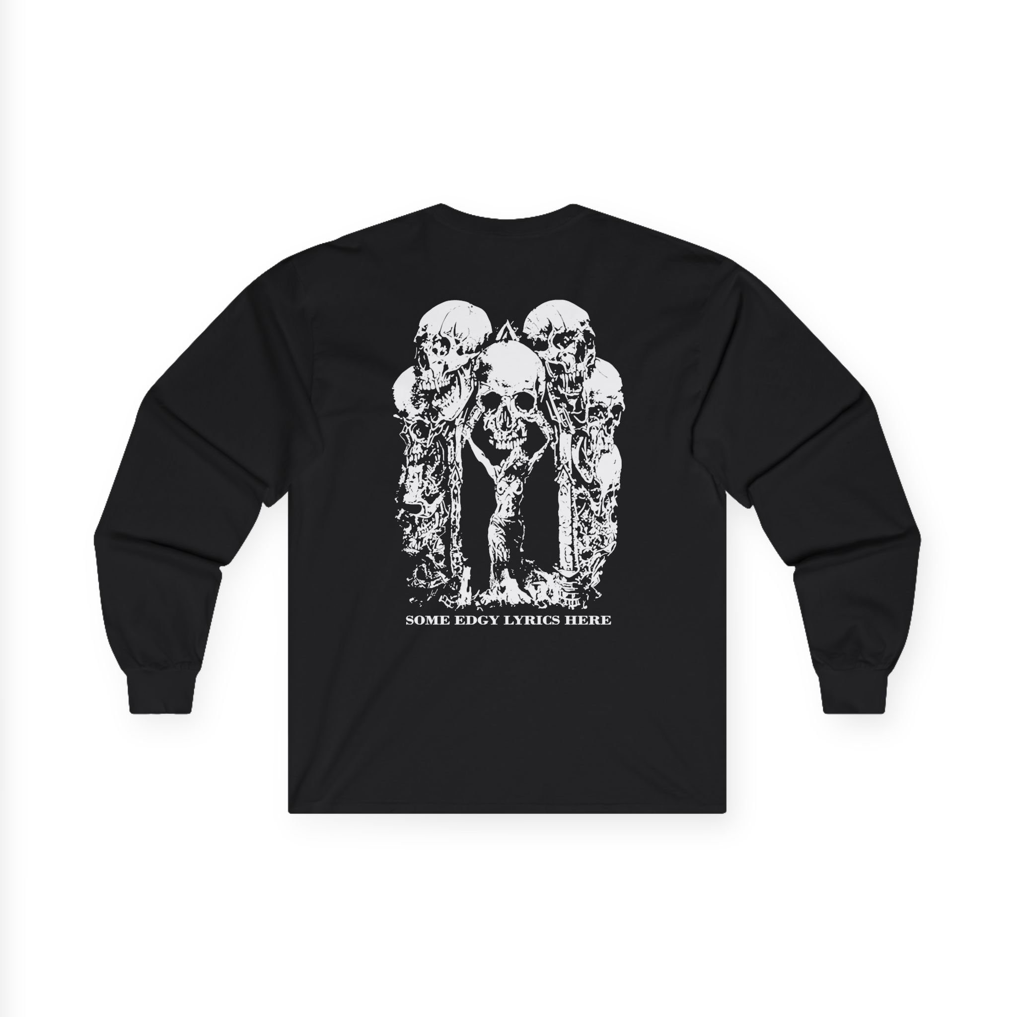 Paleface Swiss Edgy Halloween Unisex Ultra Cotton Long Sleeve Tee - Image 2