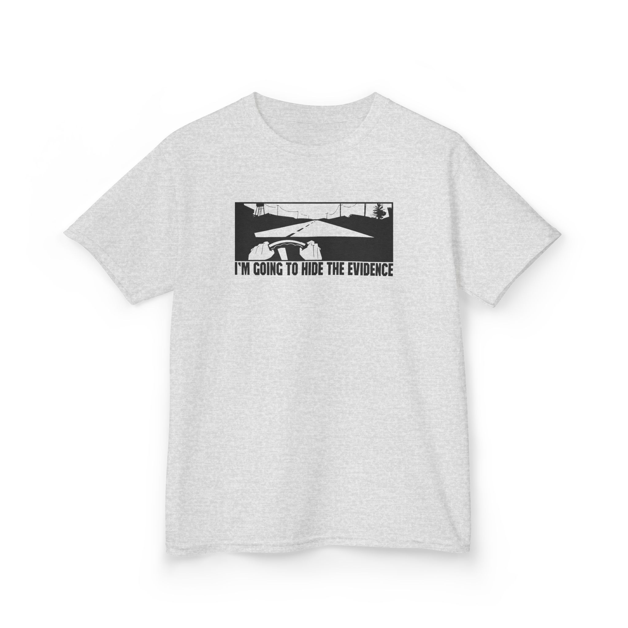 Shroud Hide The Evidence Kids Heavy Cotton™ Tee - Image 3