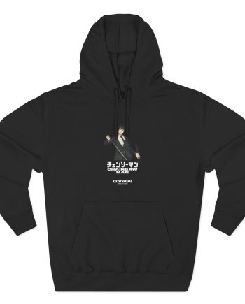 Chainsaw Man X Dim Mak Aki Three-Panel Fleece Hoodie