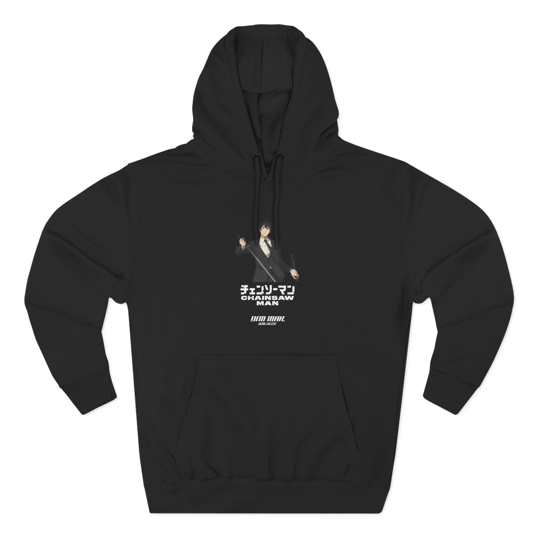 Chainsaw Man X Dim Mak Aki Three-Panel Fleece Hoodie
