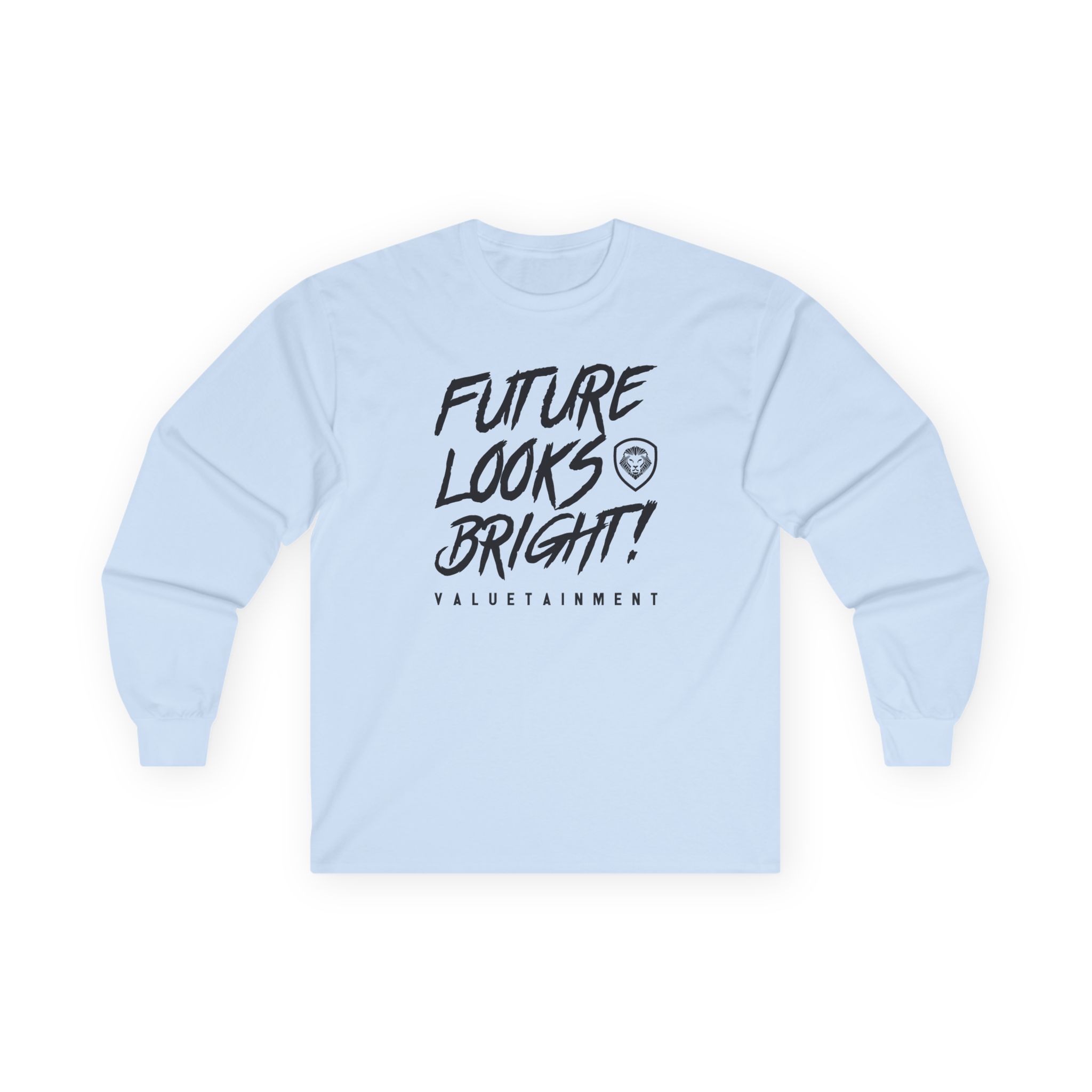 Valuetainment Future Looks Bright Unisex Ultra Cotton Long Sleeve Tee - Image 9