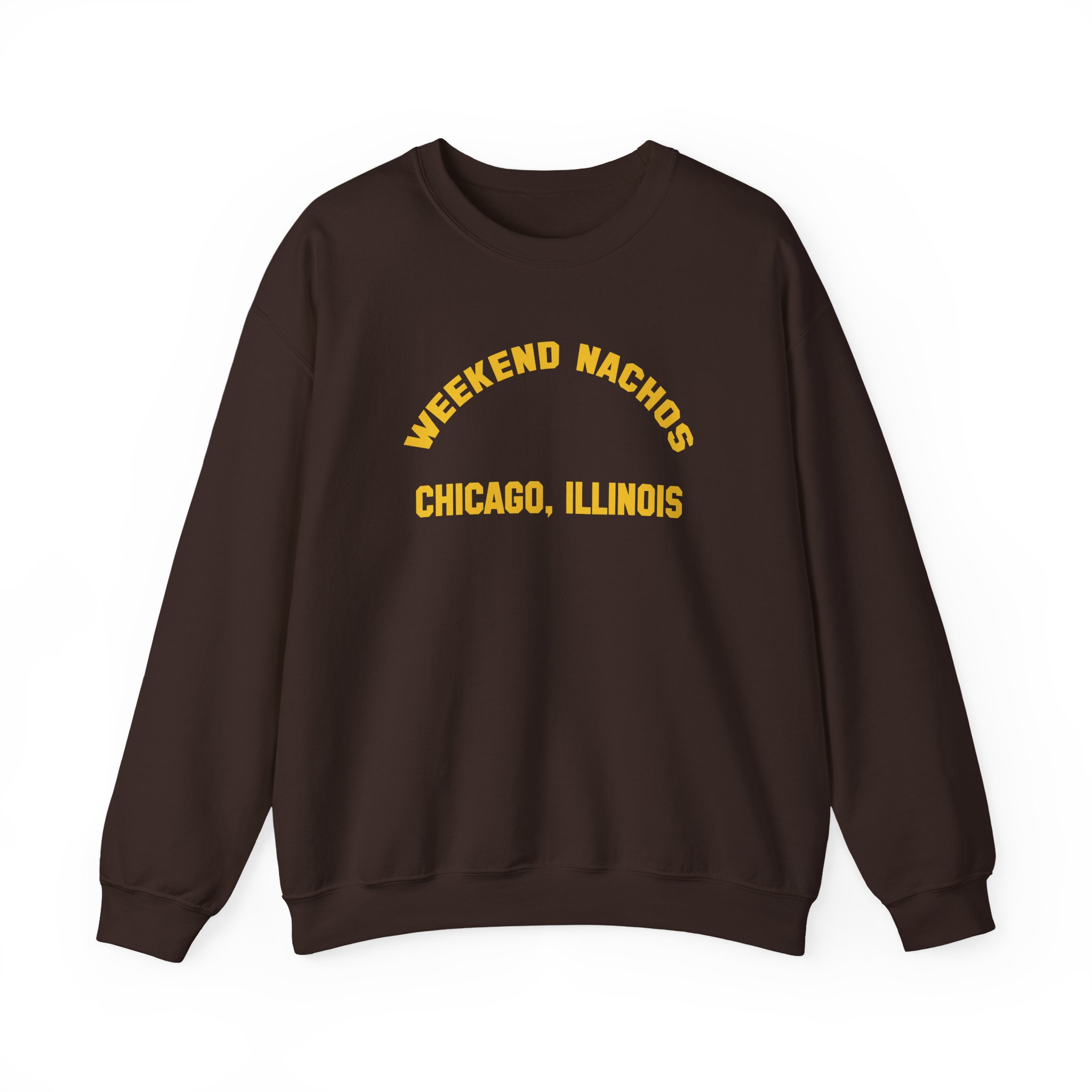 Weekend Nachos Watch You Suffer Unisex Heavy Blend™ Crewneck Sweatshirt - Image 5