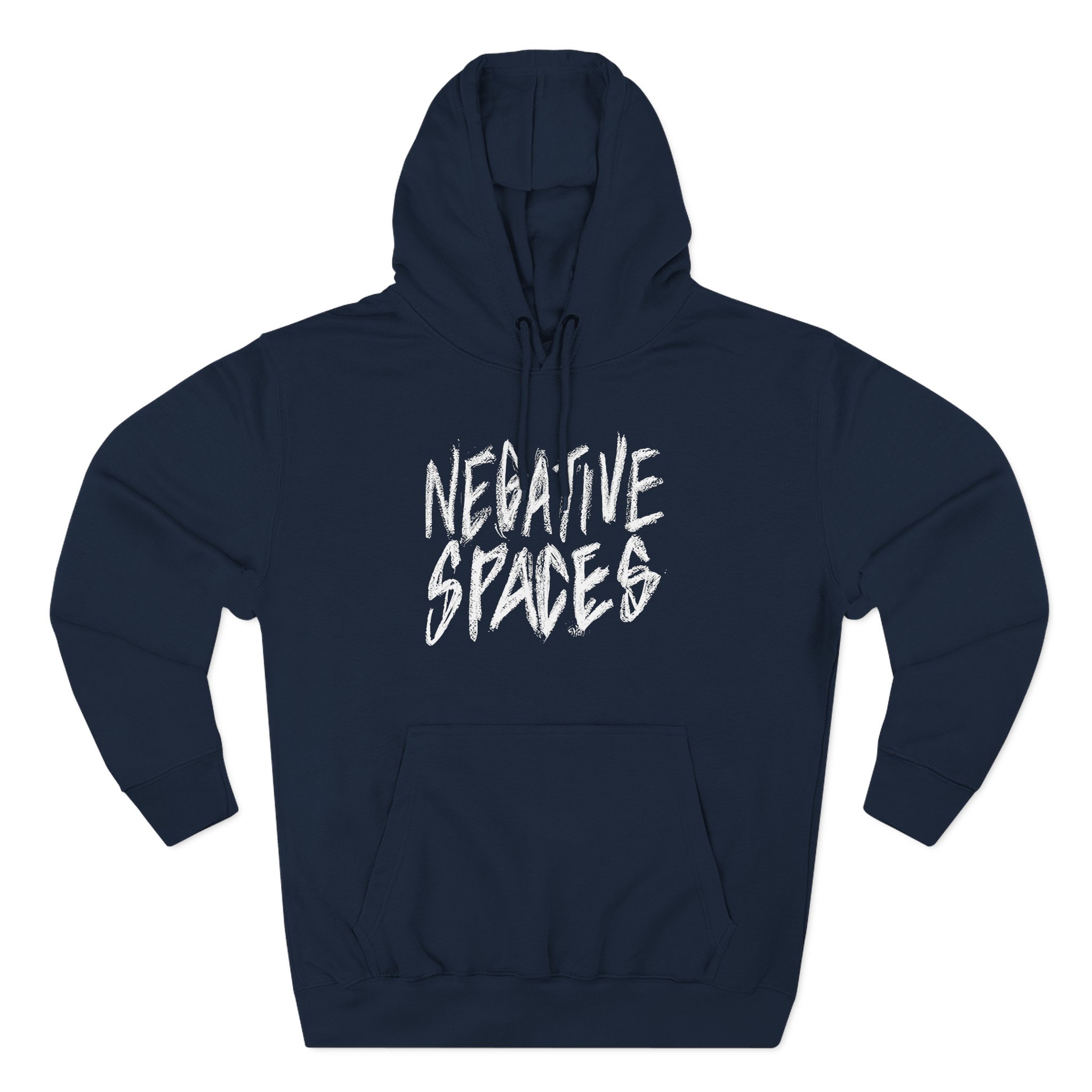 Poppy Negative Spaces Three-Panel Fleece Hoodie - Image 7